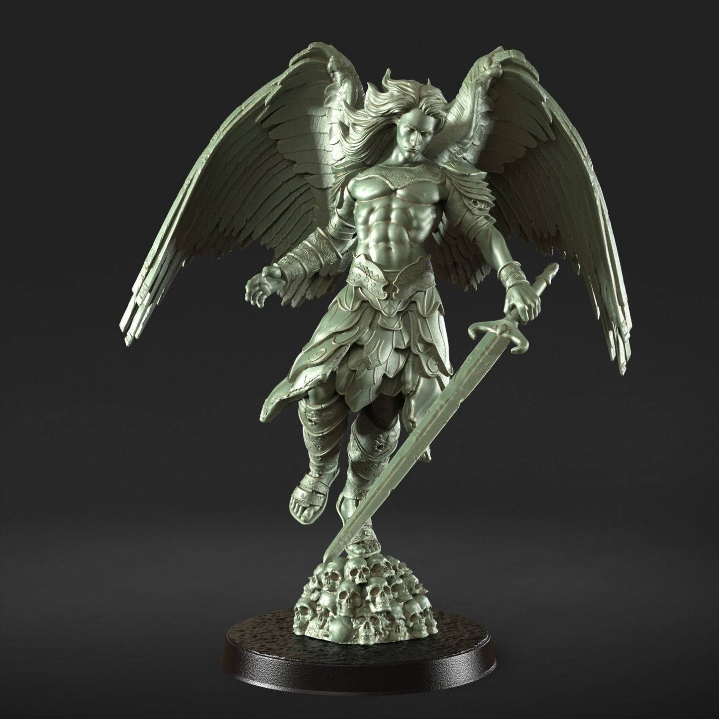 angels 32mm scale resin miniature figure for dungeons and dragons
