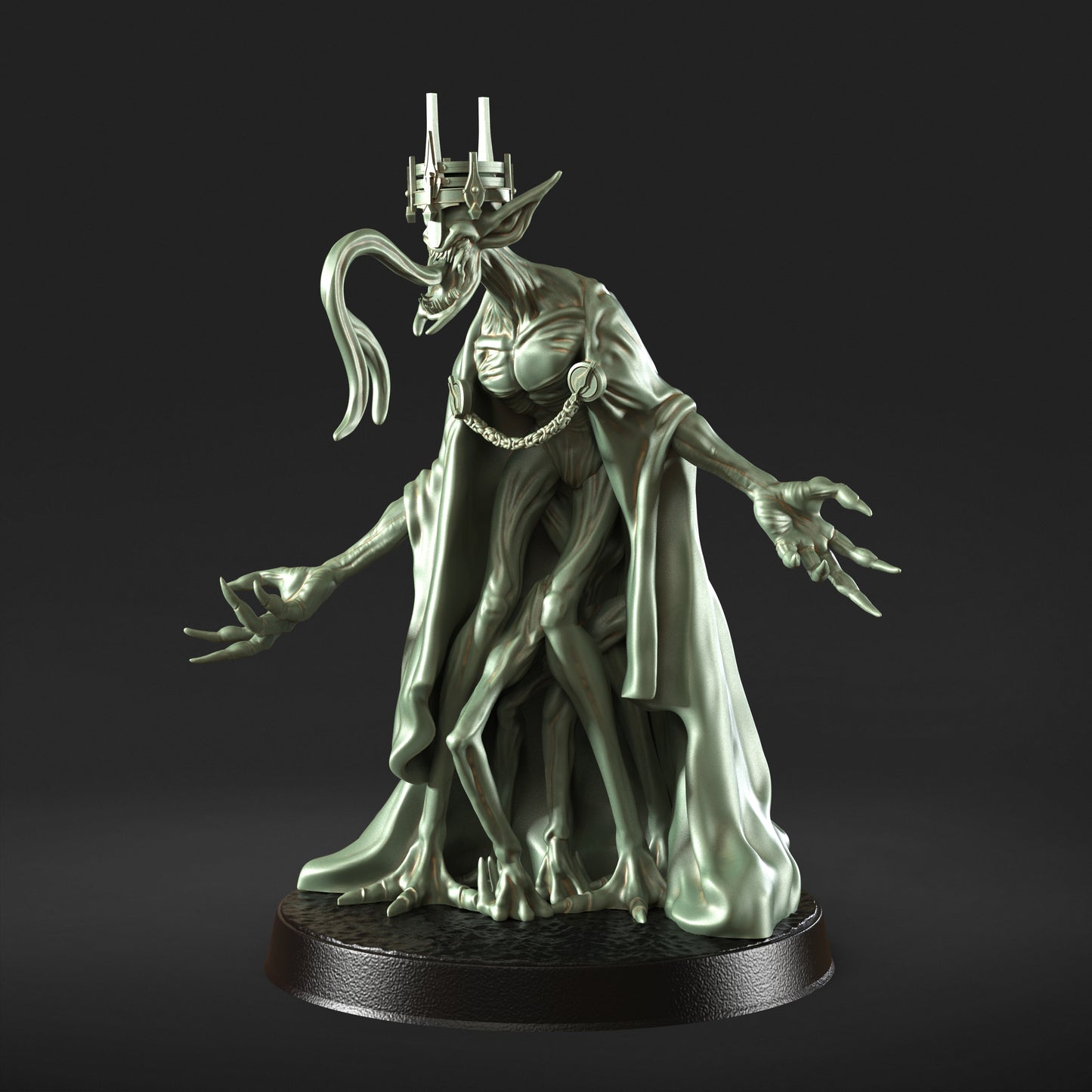 cowboy vampire slayer 32mm scale resin miniature figure for dungeons and dragons