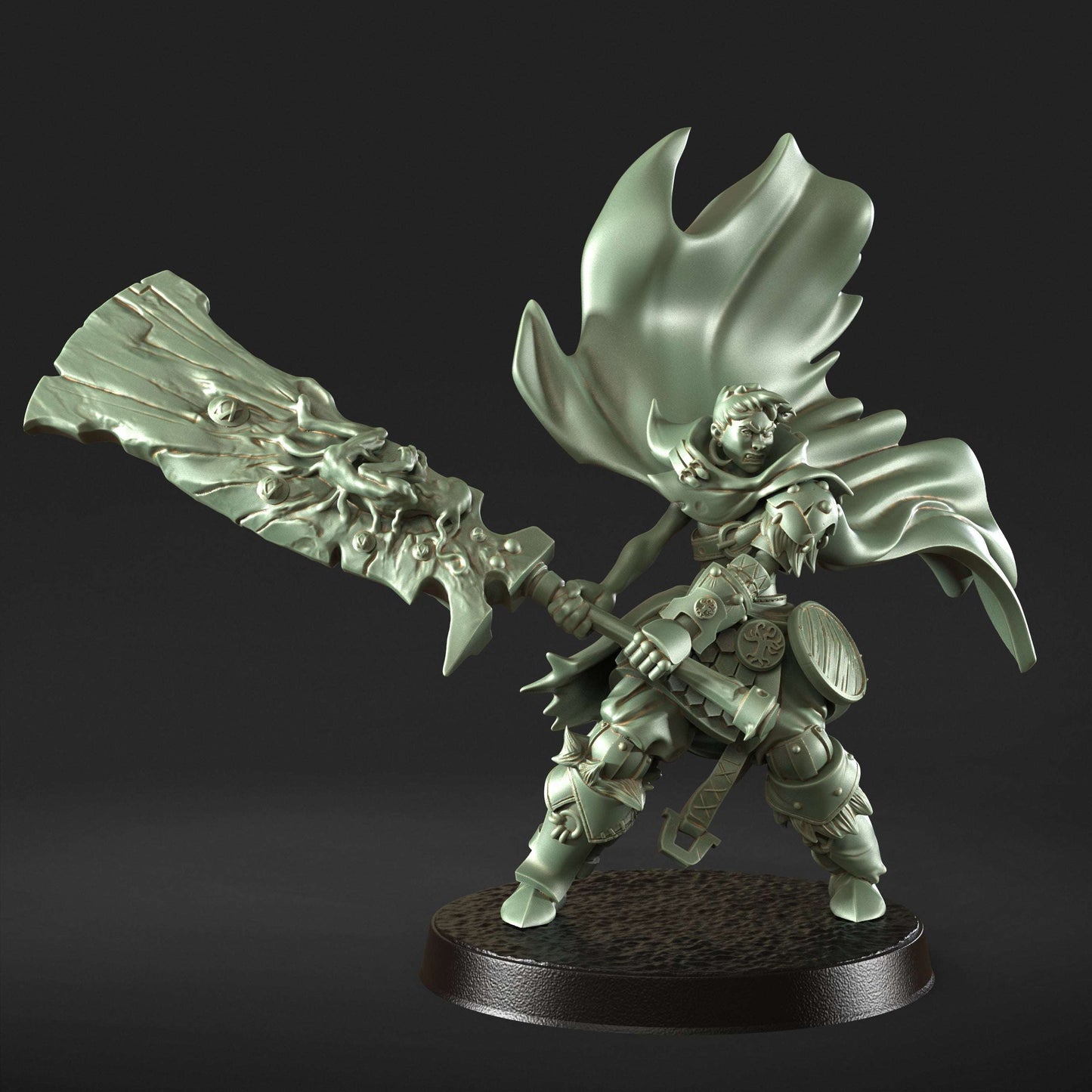 Breach 32mm scale resin miniature figure for dungeons and dragons