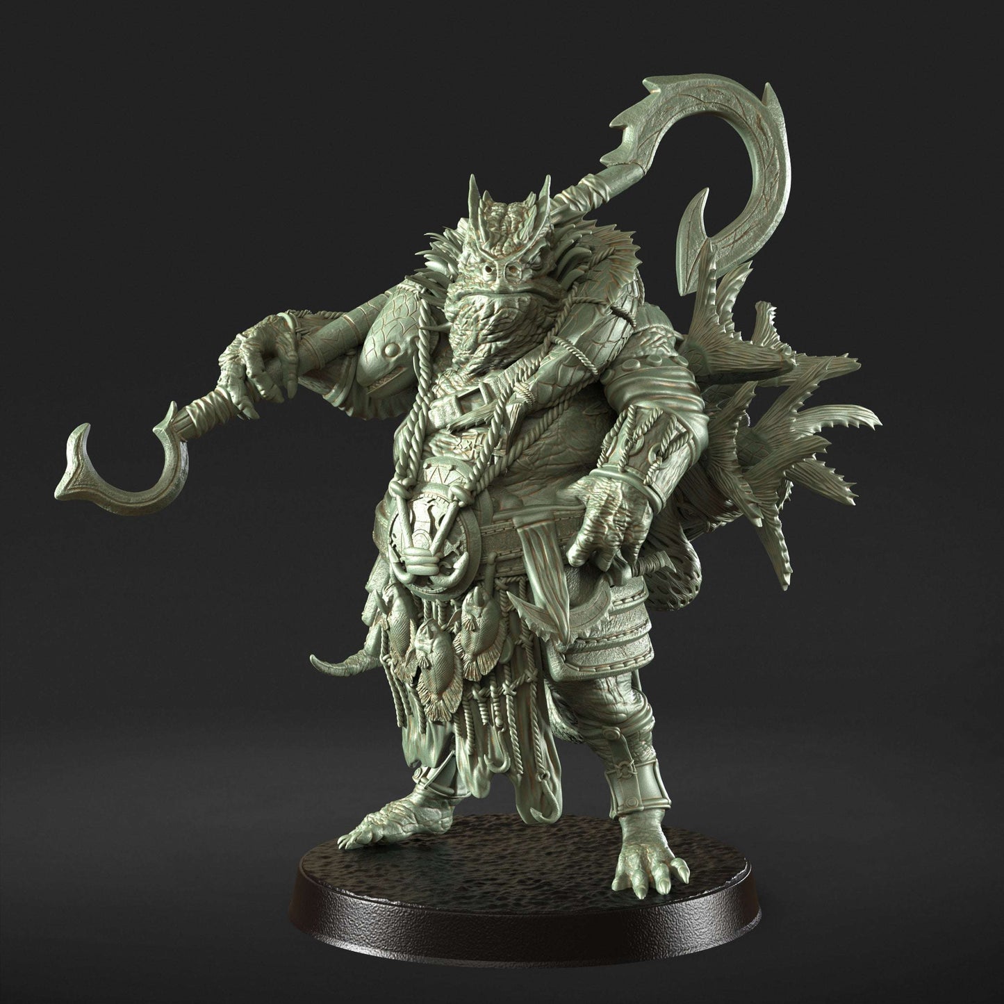 Pirate 32mm scale resin miniature figure for dungeons and dragons