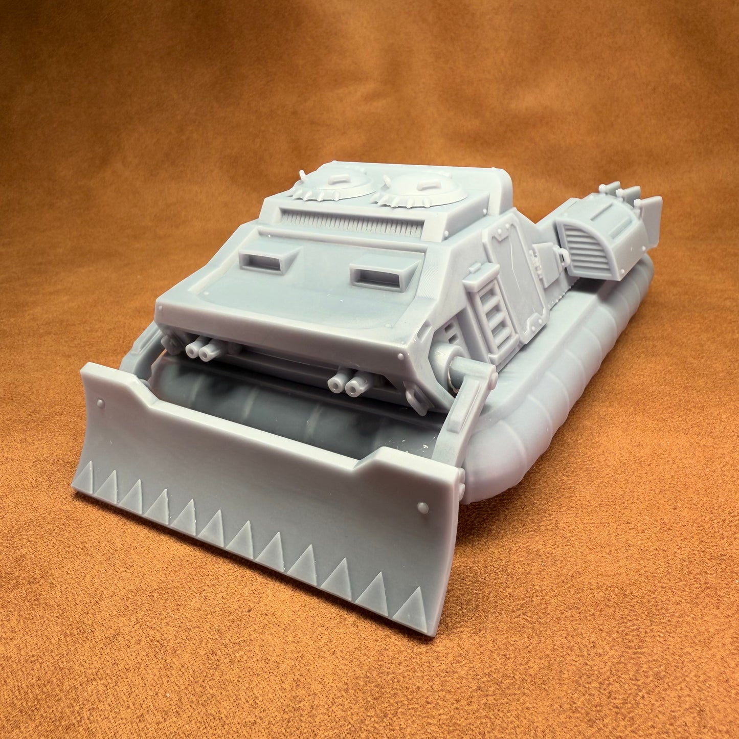 Space Bears 32mm scale resin miniature hover pickup truck