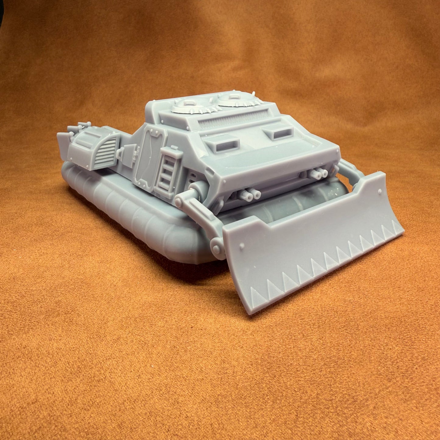 Space Bears 32mm scale resin miniature hover pickup truck