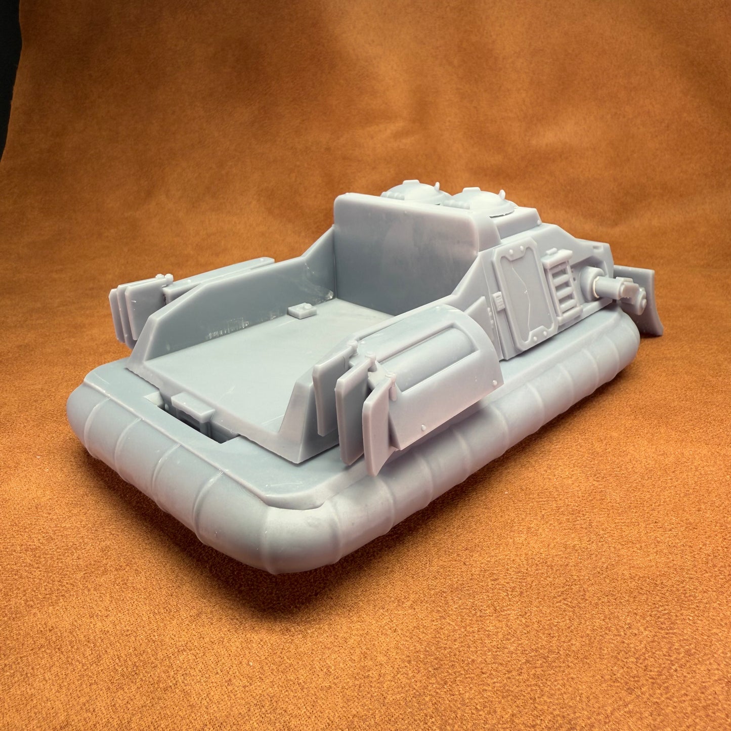 Space Bears 32mm scale resin miniature hover pickup truck