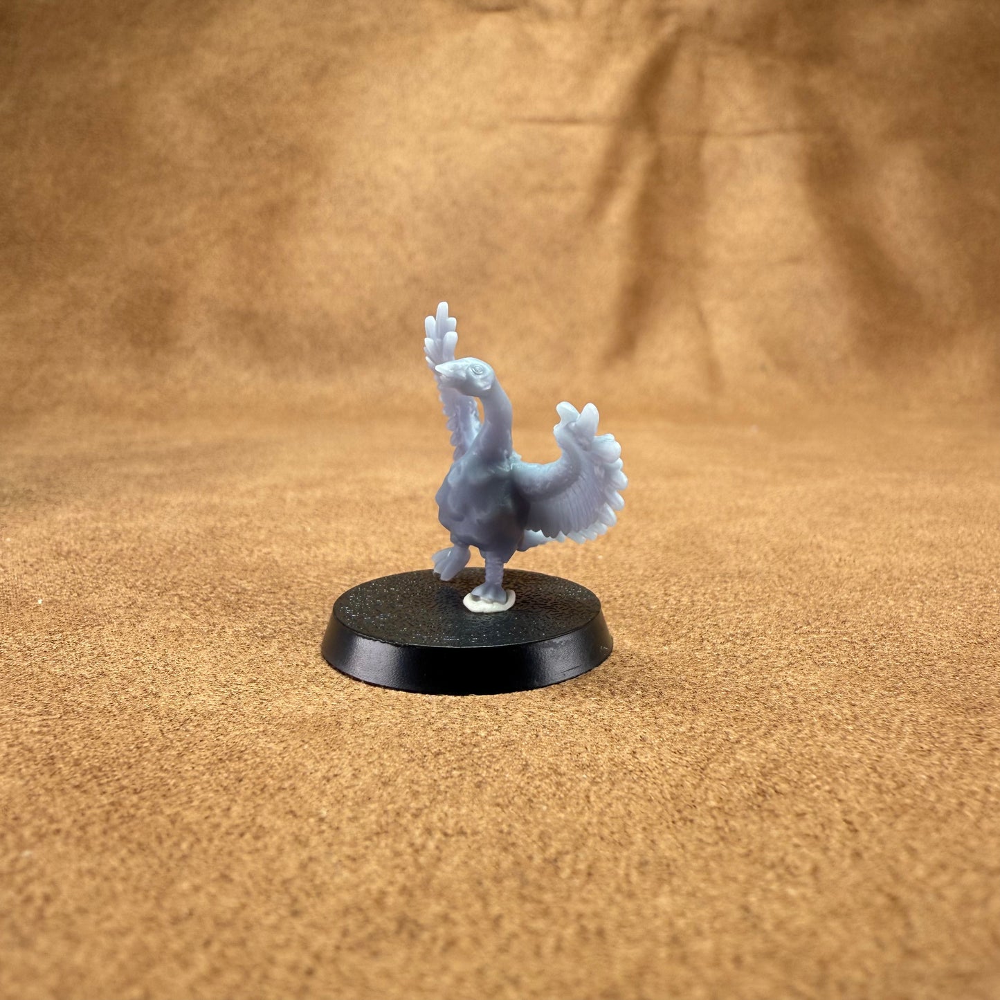 The Royal Hunt miniature hares goose and hawk 28mm resin dancing geese