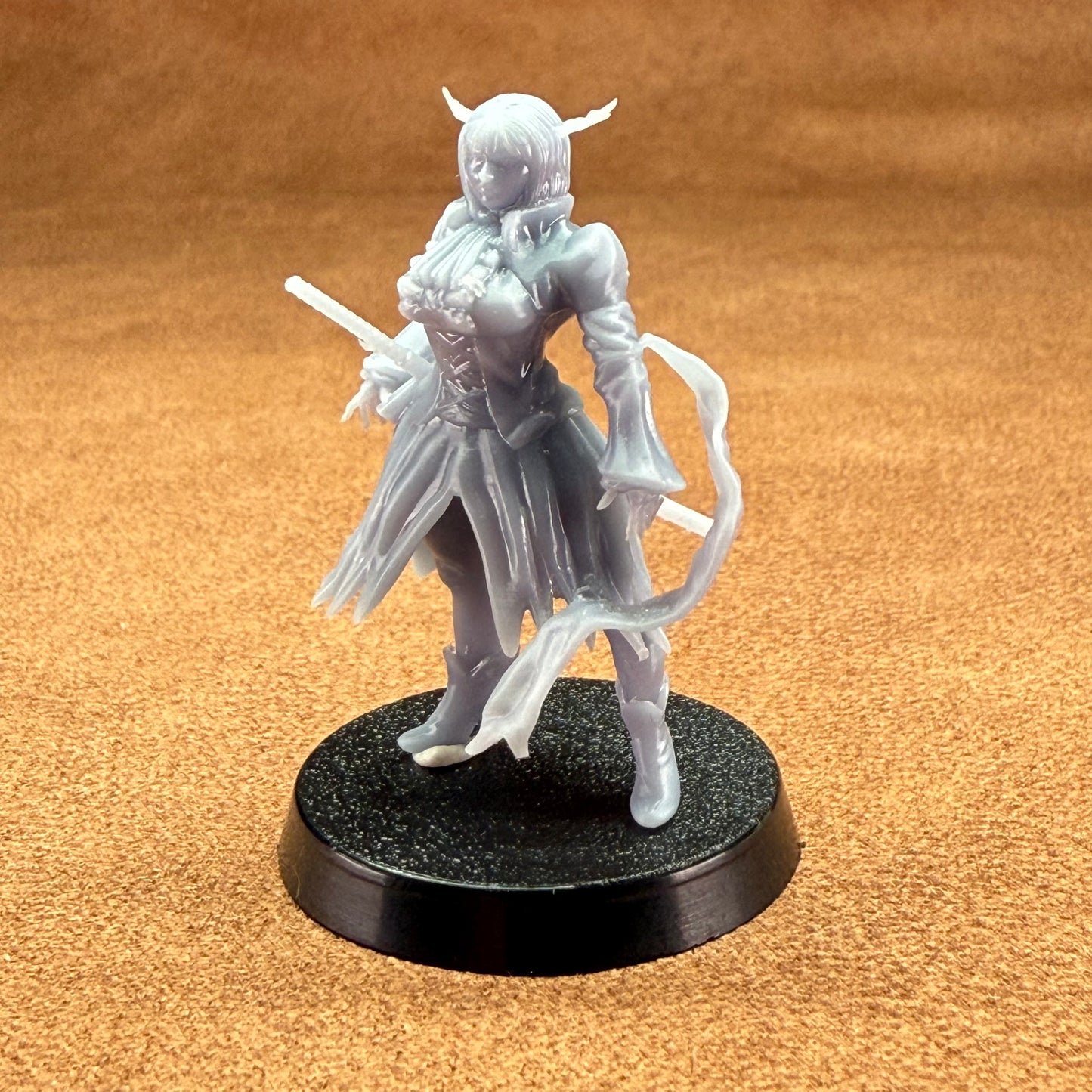 Pirate 32mm scale resin miniature figure for dungeons and dragons