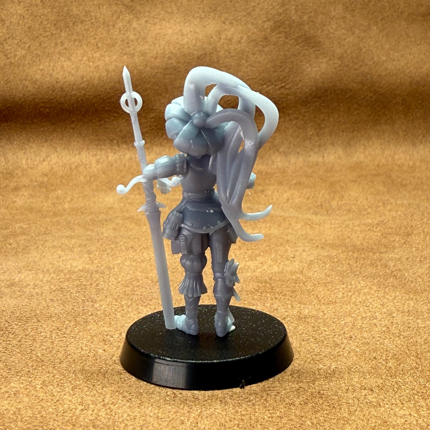 medieval knights 32mm scale resin miniature figure for dungeons and dragons