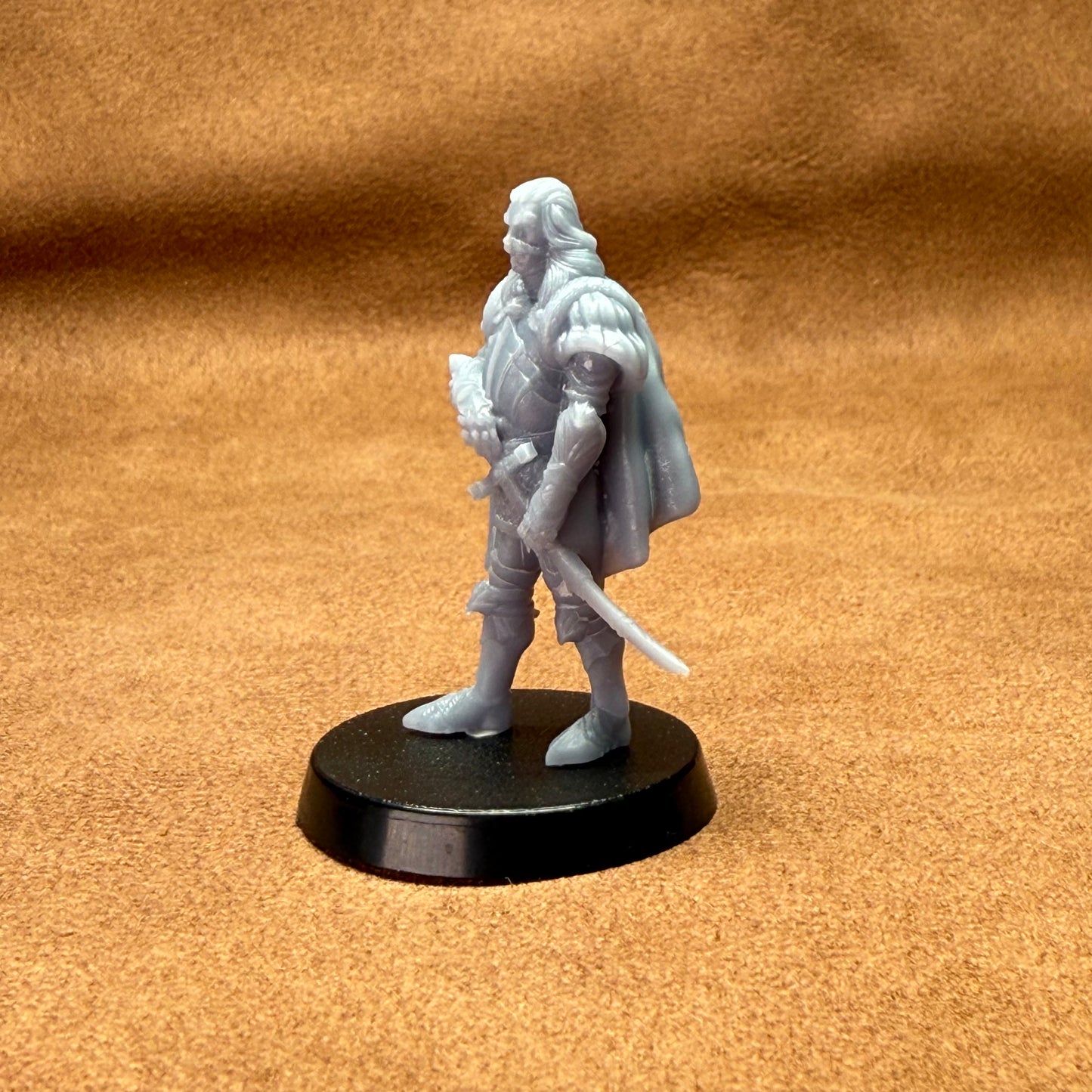 medieval knights 32mm scale resin miniature figure for dungeons and dragons