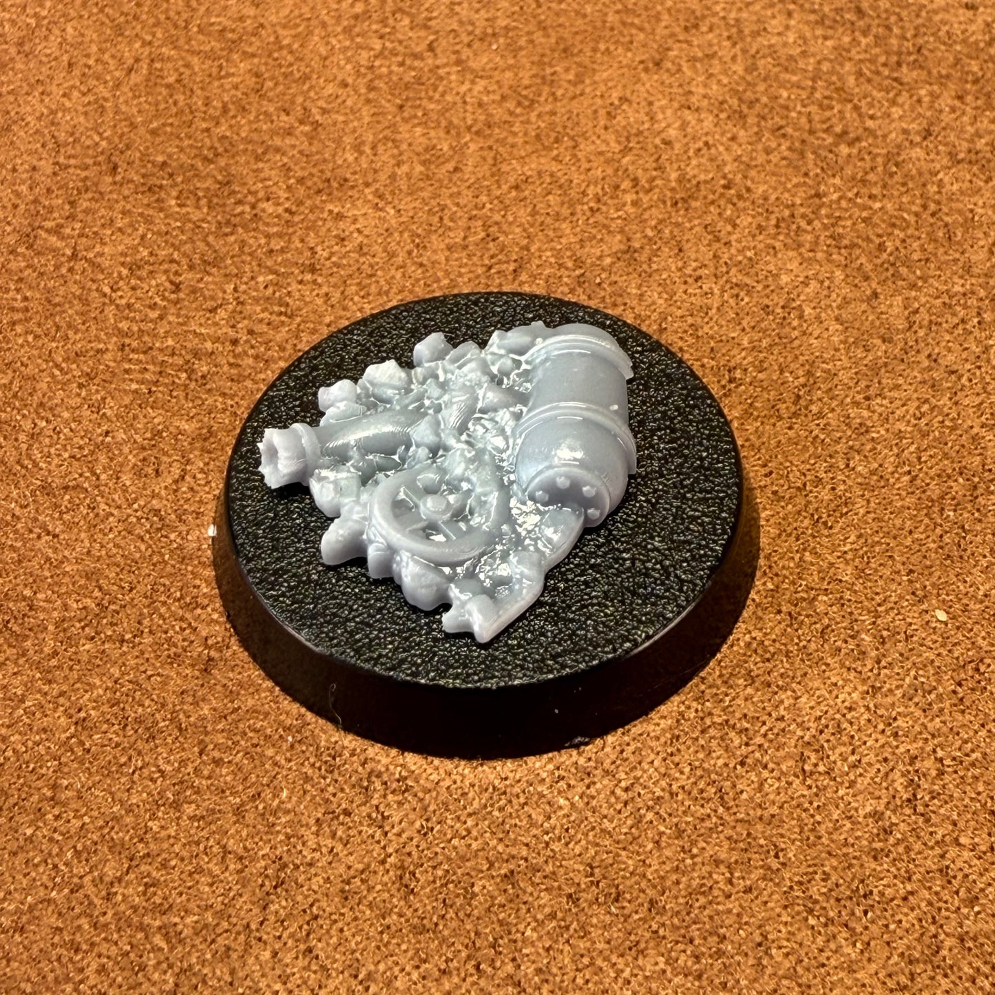 Space Dwarf roughnecks 32mm scale miniature model mining picks soldiers votann base toppers