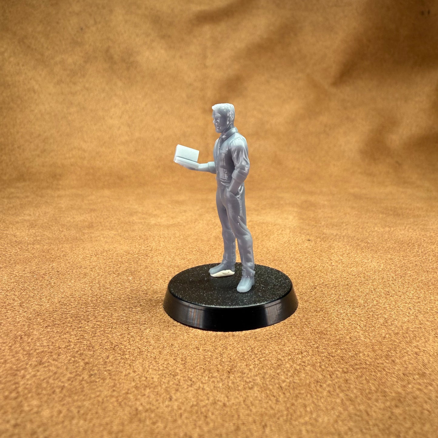 book keeper 32mm scale resin miniature figure for dungeons and dragons