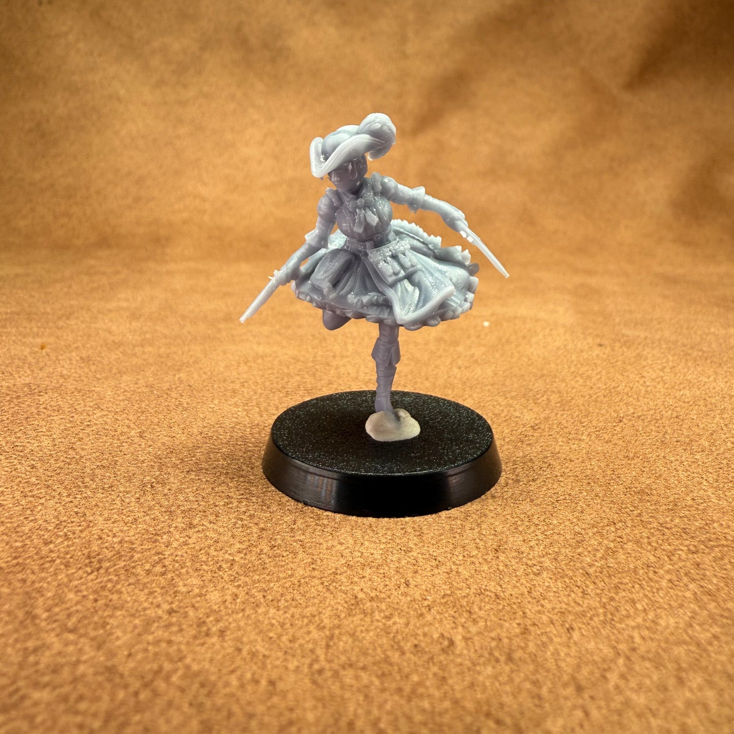 vampire cowboys 32mm scale resin miniature figure for dungeons and dragons