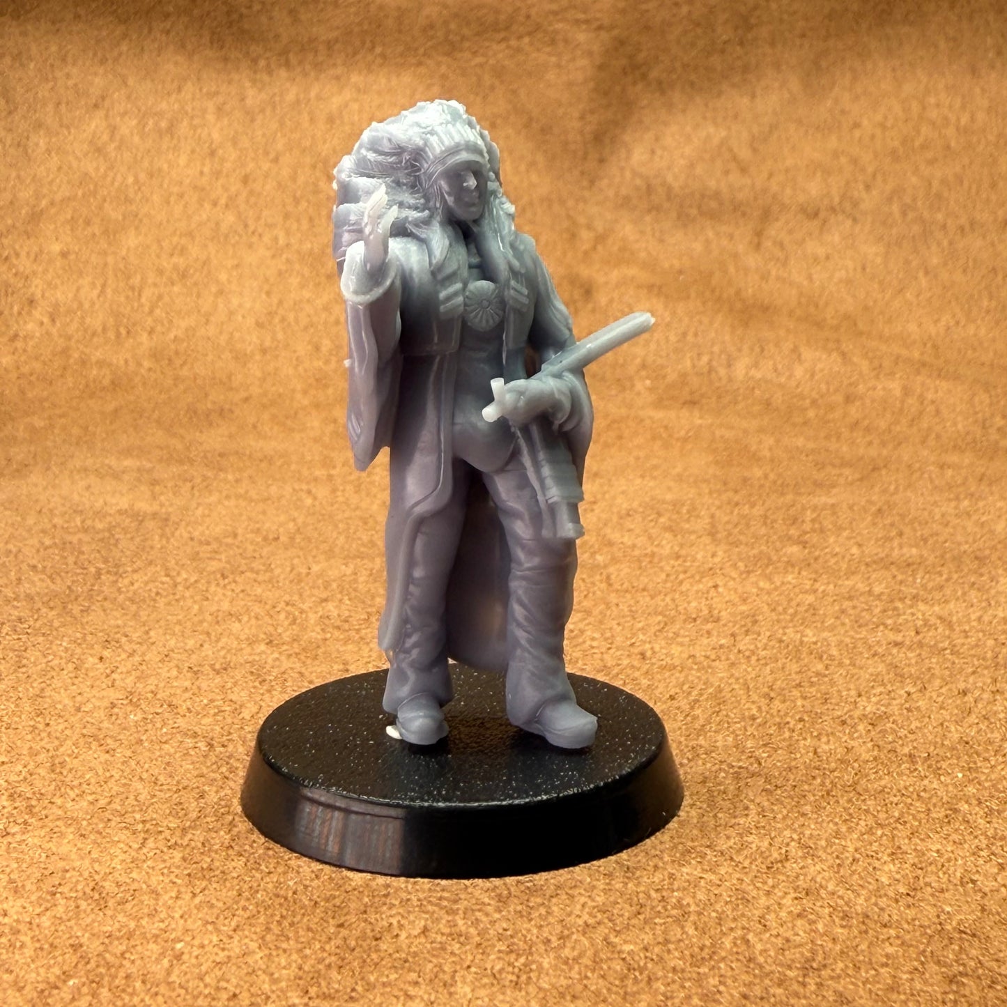 native americans 32mm scale resin miniature figure for dungeons and dragons cavalry horse