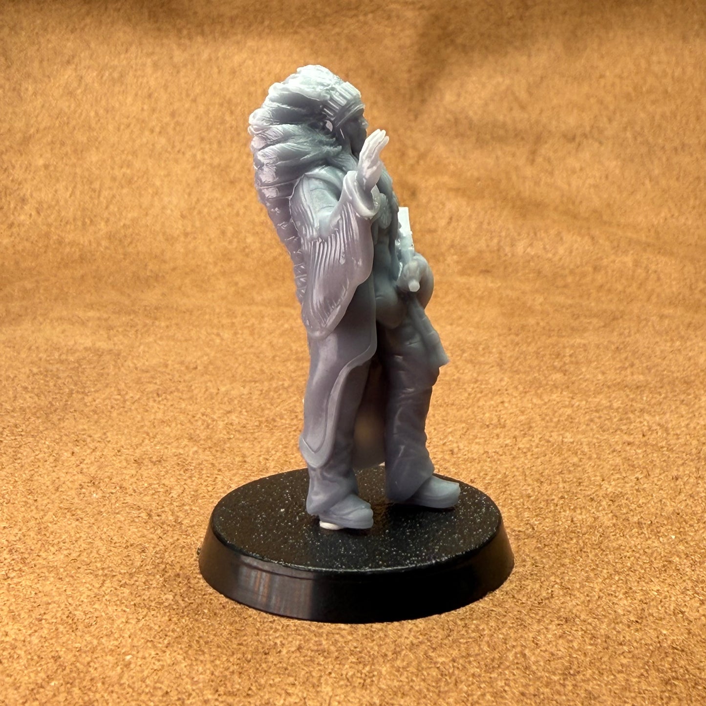 native americans 32mm scale resin miniature figure for dungeons and dragons cavalry horse