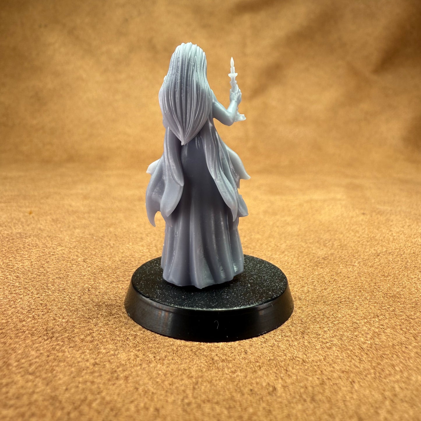 cowgirl lady doctor 32mm scale resin miniature figure for dungeons and dragons