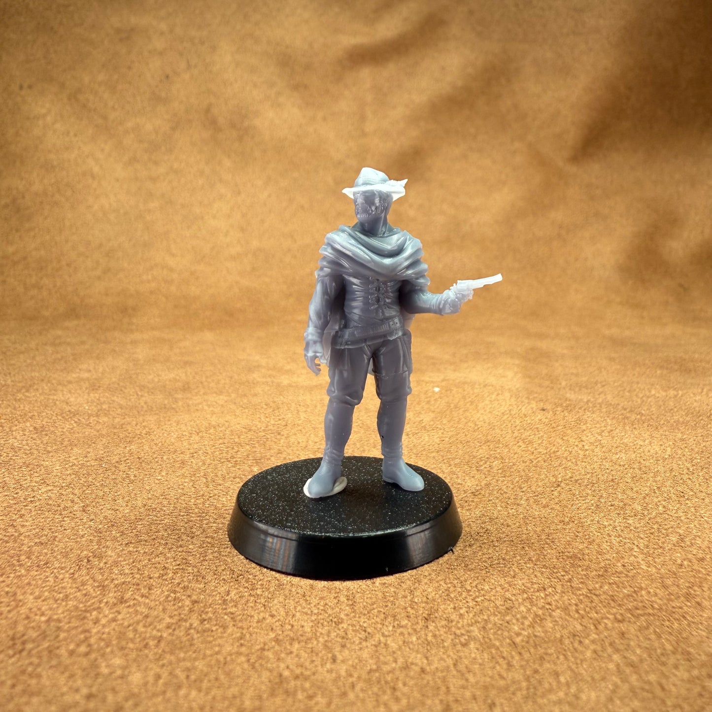 Cowboy 32mm scale resin miniature figure for dungeons and dragons