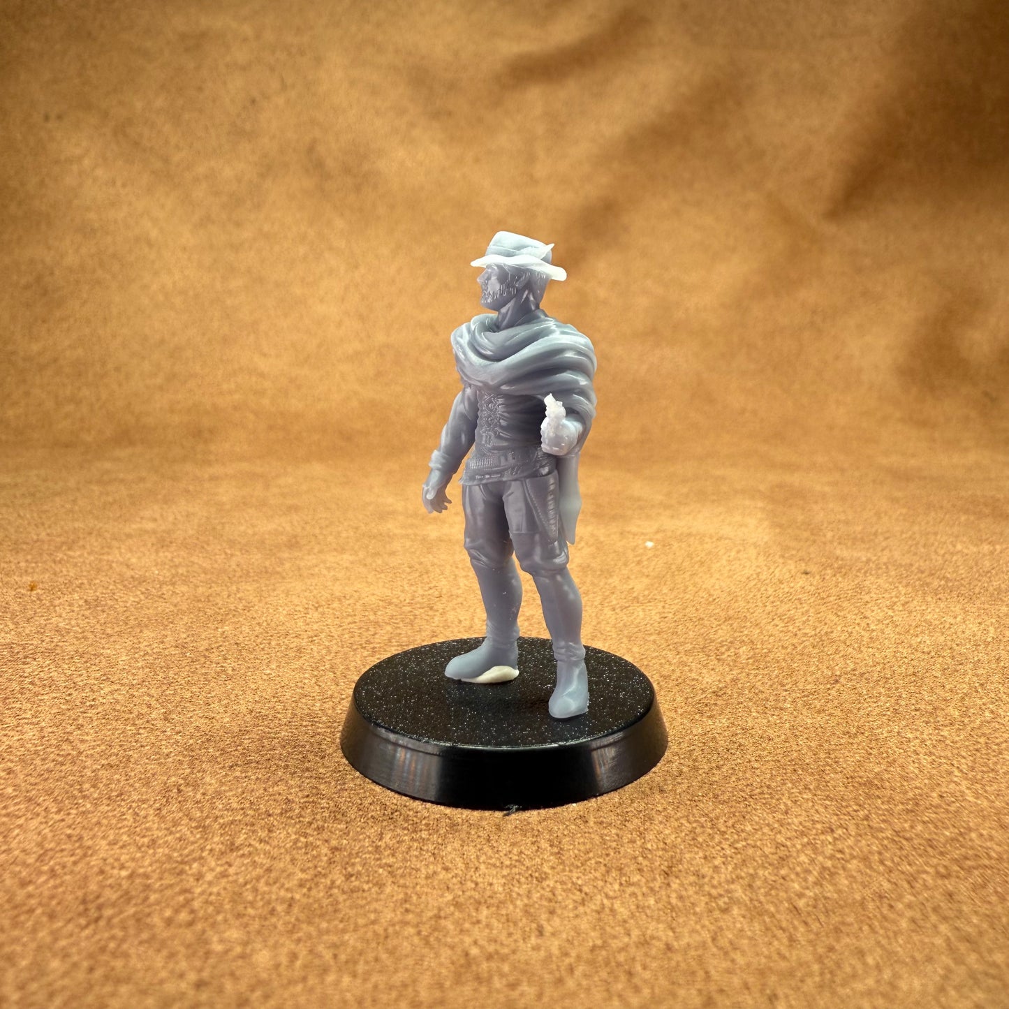 Cowboy 32mm scale resin miniature figure for dungeons and dragons