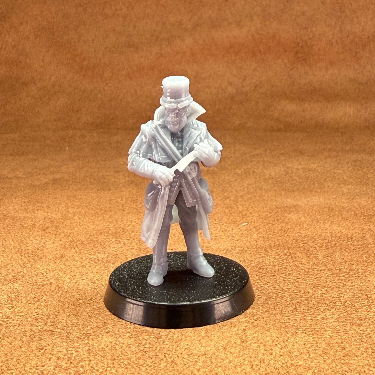 cowboy vampire slayer 32mm scale resin miniature figure for dungeons and dragons