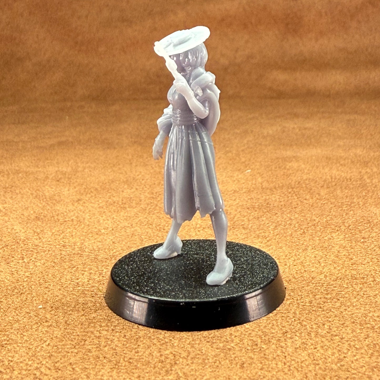 cowboy vampire slayer 32mm scale resin miniature figure for dungeons and dragons