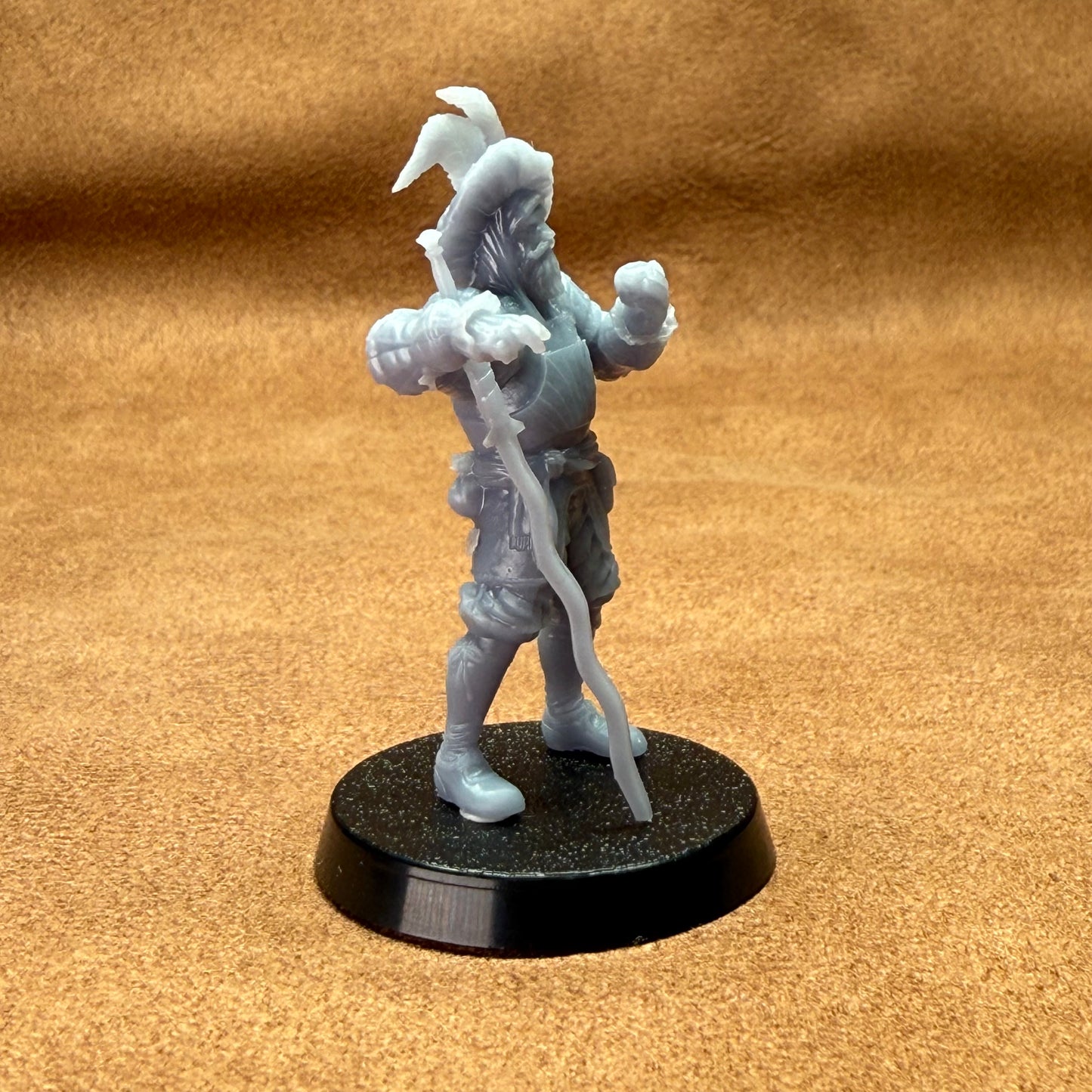 medieval knights 32mm scale resin miniature figure for dungeons and dragons