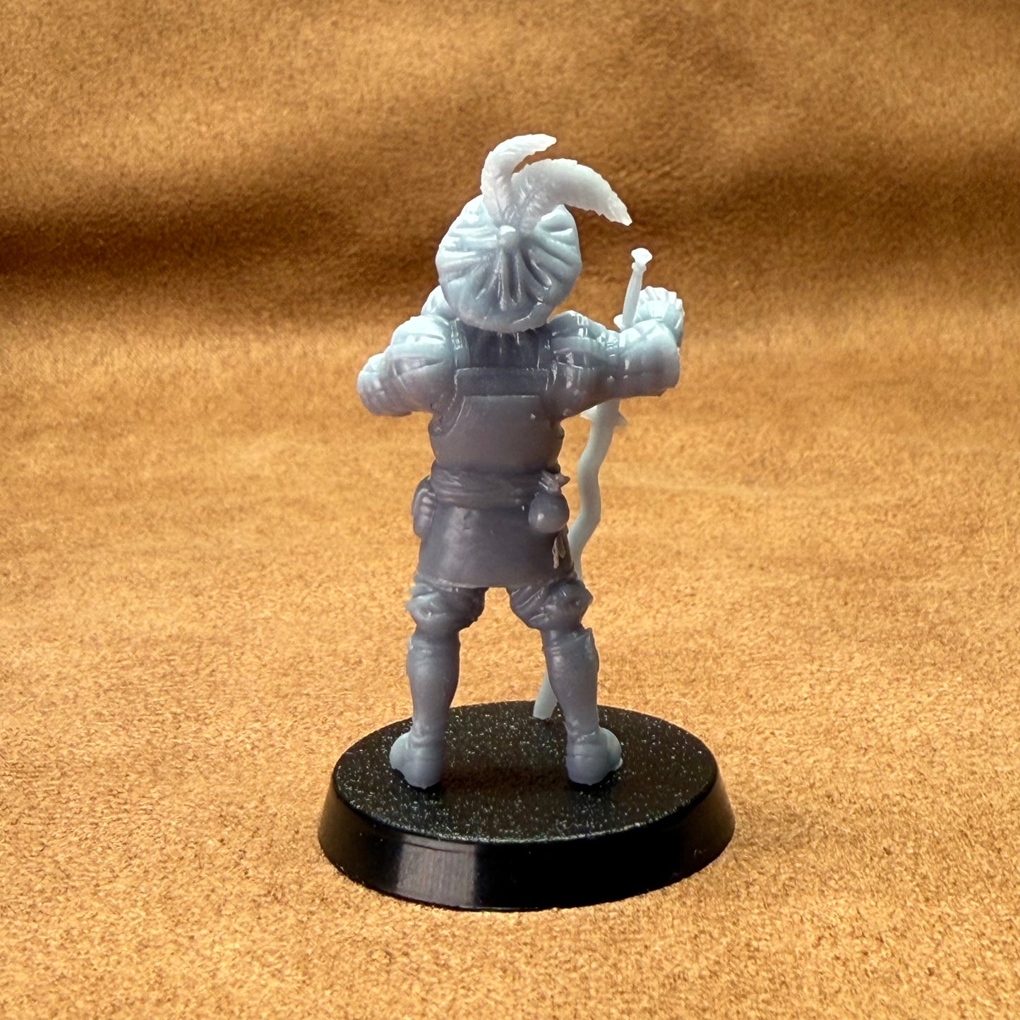medieval knights 32mm scale resin miniature figure for dungeons and dragons