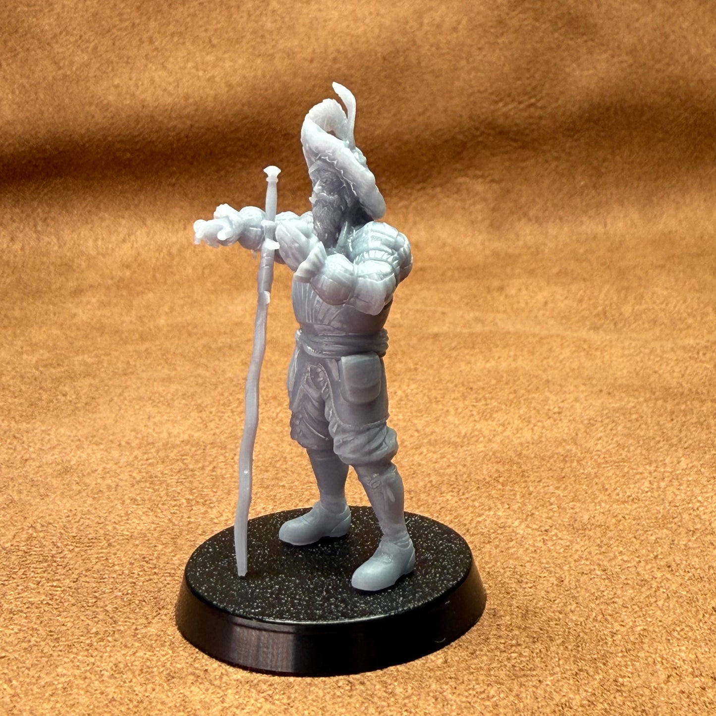 medieval knights 32mm scale resin miniature figure for dungeons and dragons