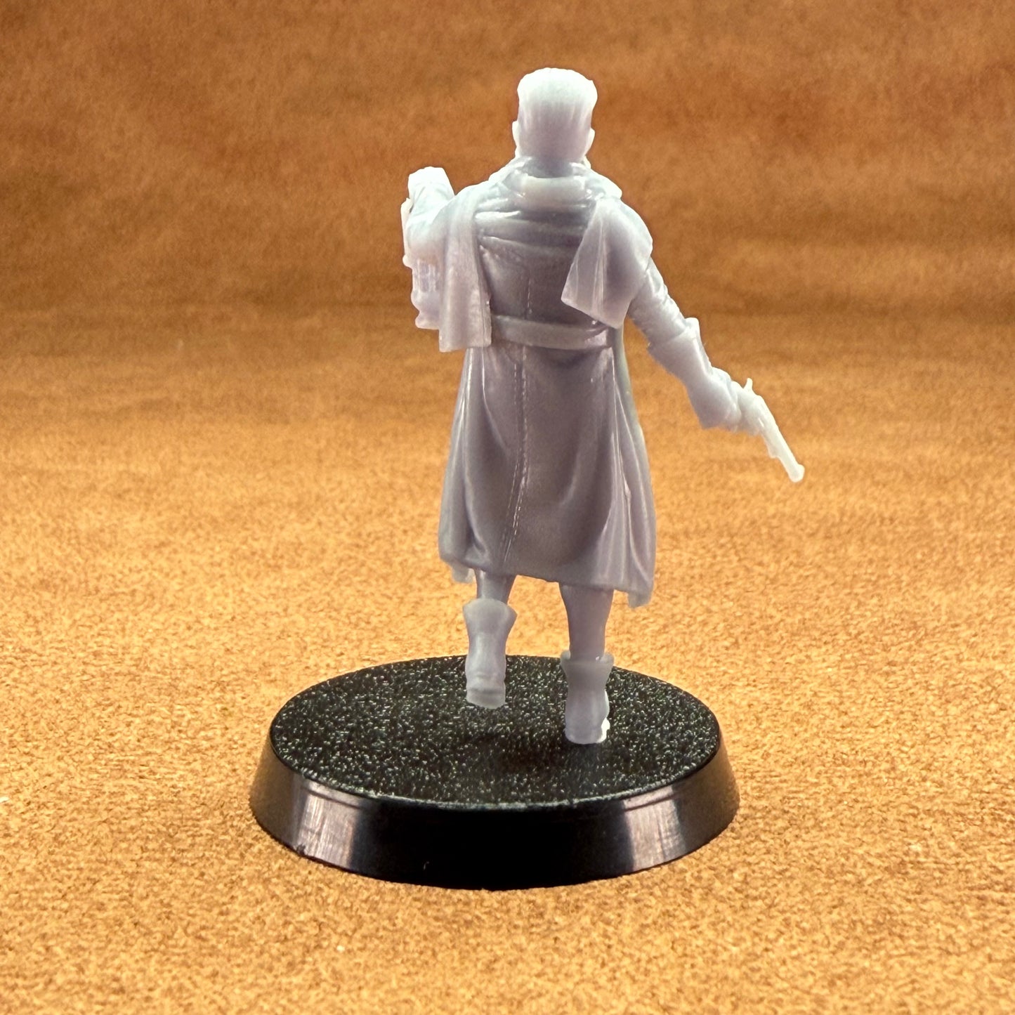 cowboy vampire slayer 32mm scale resin miniature figure for dungeons and dragons