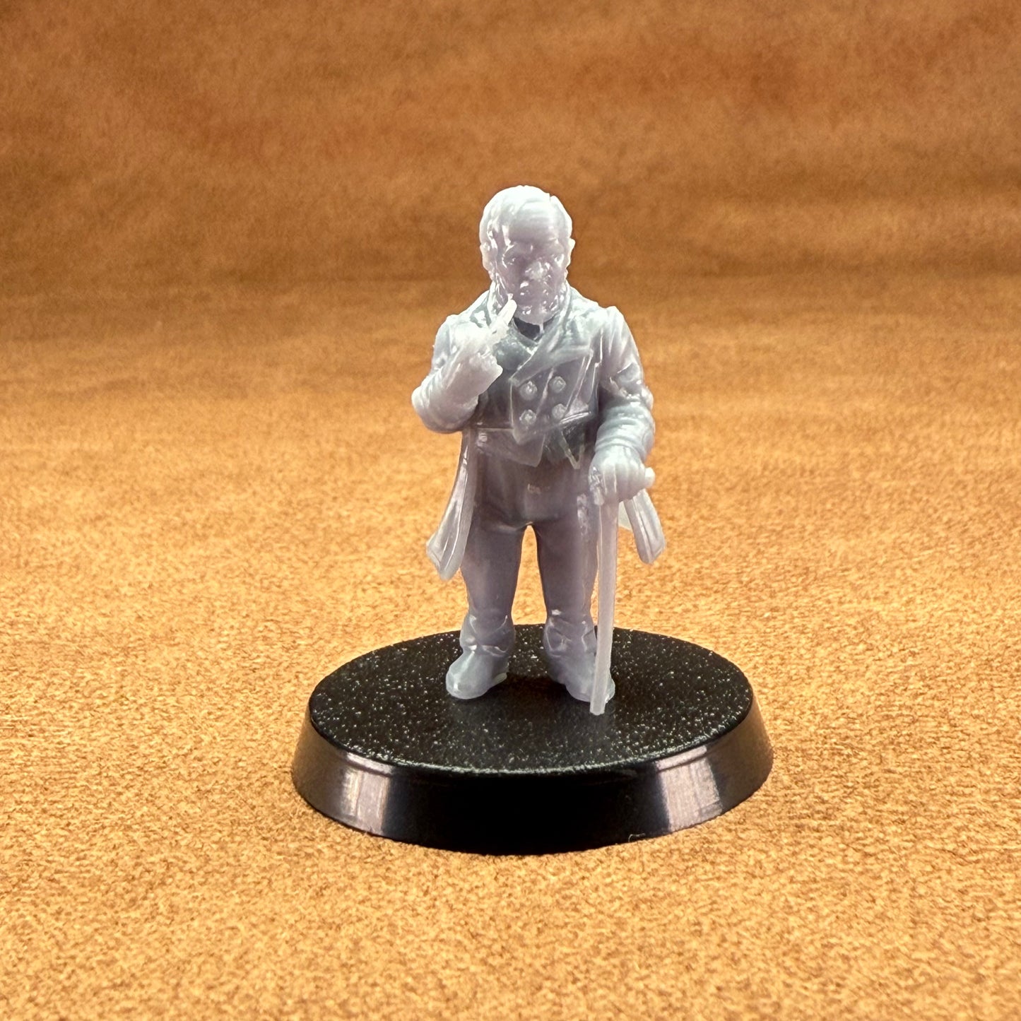 cowboy vampire slayer 32mm scale resin miniature figure for dungeons and dragons