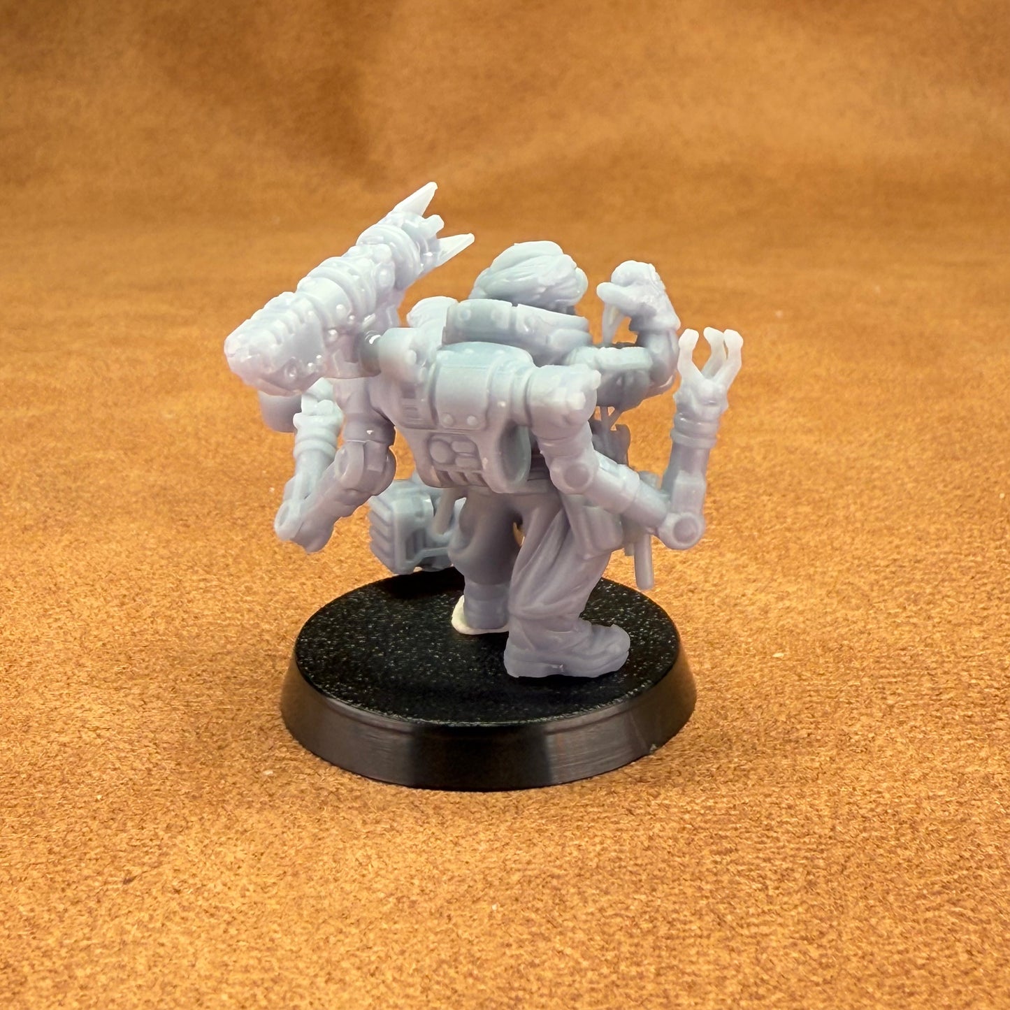Space Dwarf roughnecks 32mm scale miniature model mining picks soldiers votann gearhead mechanic