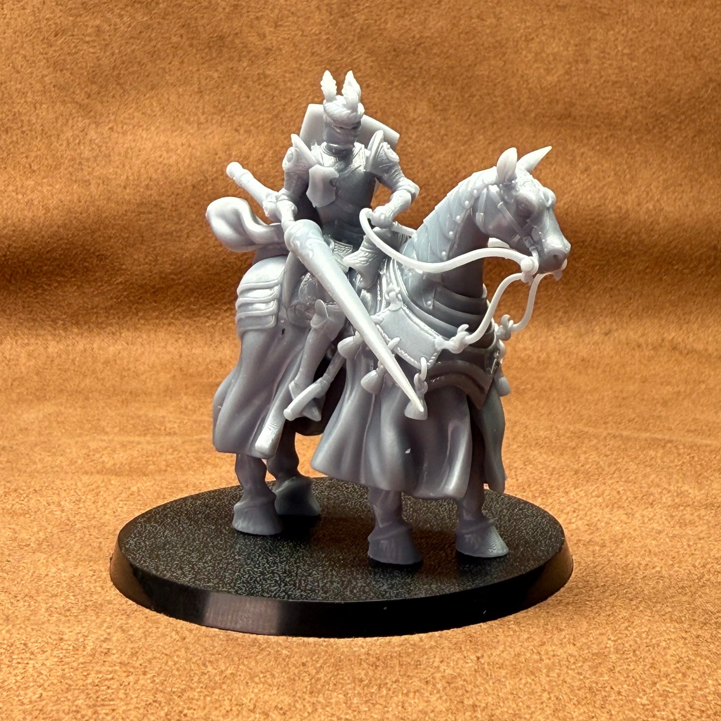 medieval knights 32mm scale resin miniature figure for dungeons and dragons