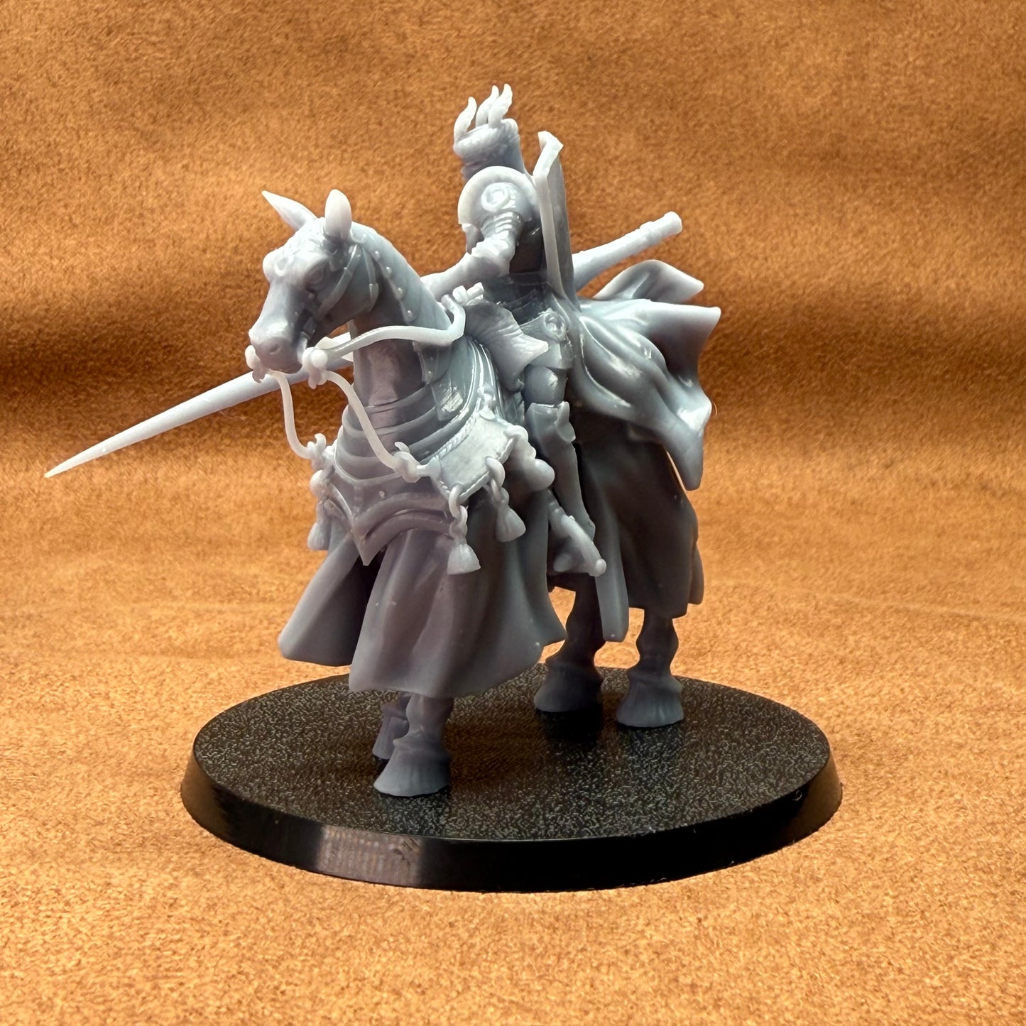 medieval knights 32mm scale resin miniature figure for dungeons and dragons