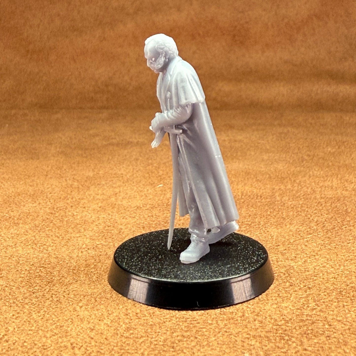 cowboy vampire slayer 32mm scale resin miniature figure for dungeons and dragons
