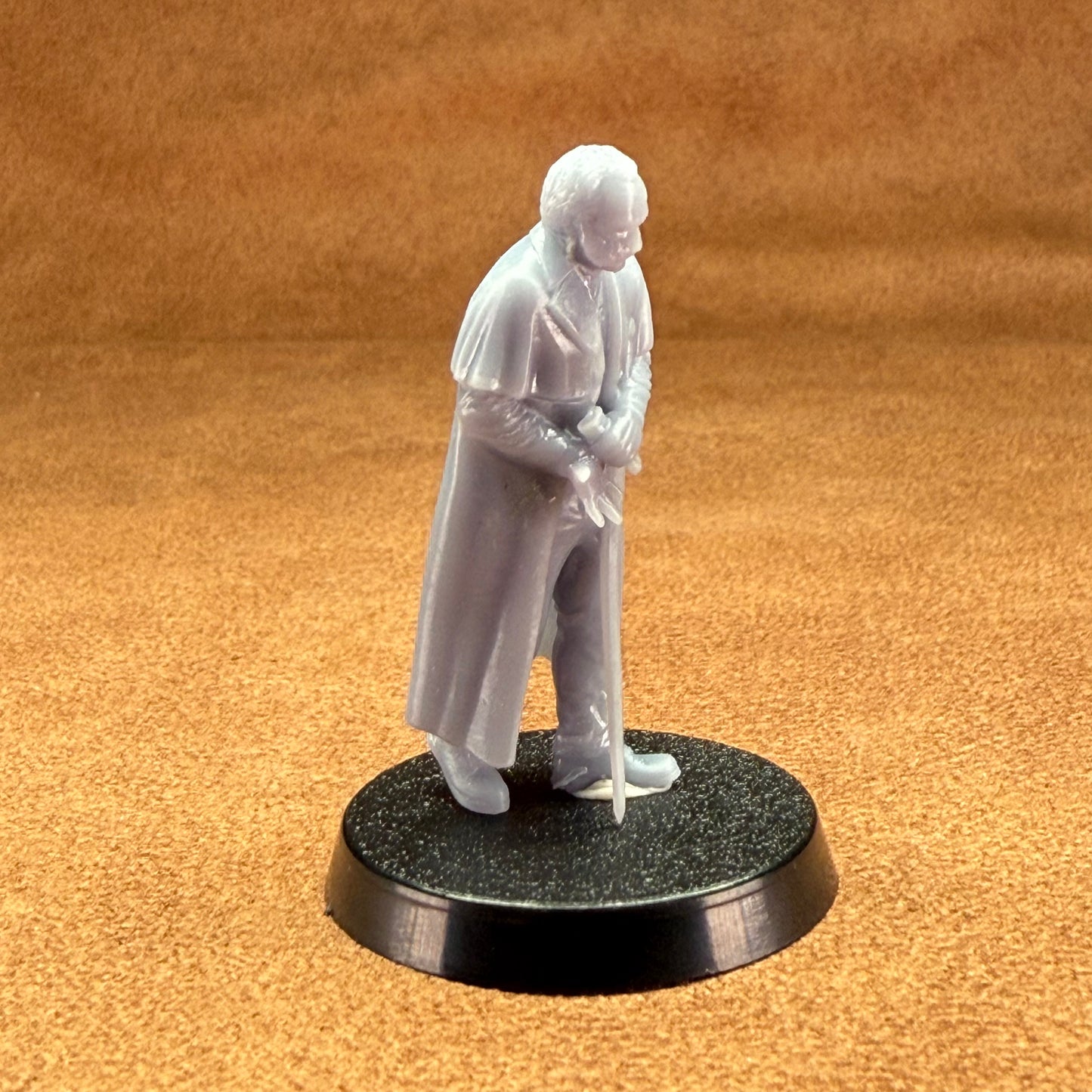 cowboy vampire slayer 32mm scale resin miniature figure for dungeons and dragons