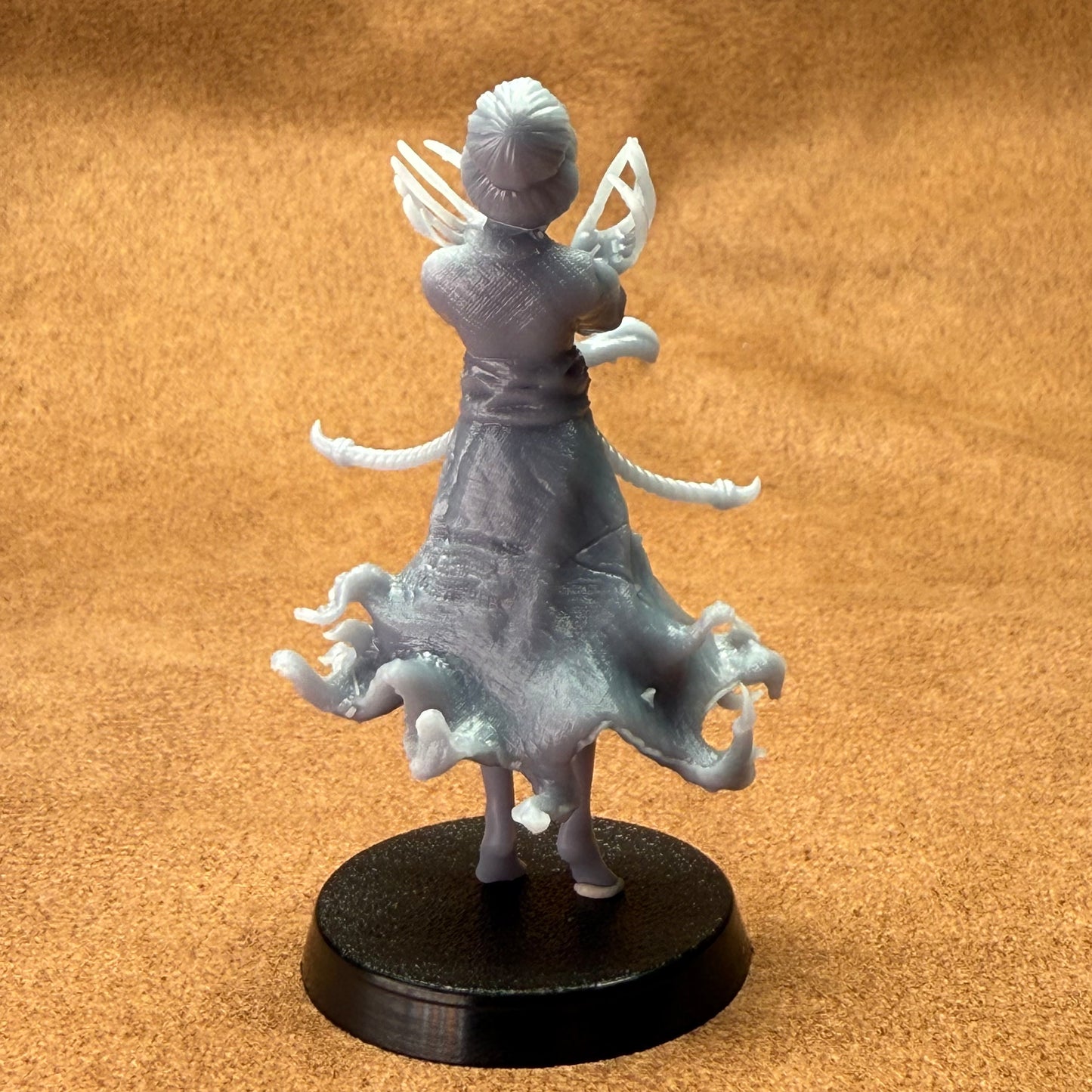 japenese samurai 32mm scale resin miniature figure for dungeons and dragons