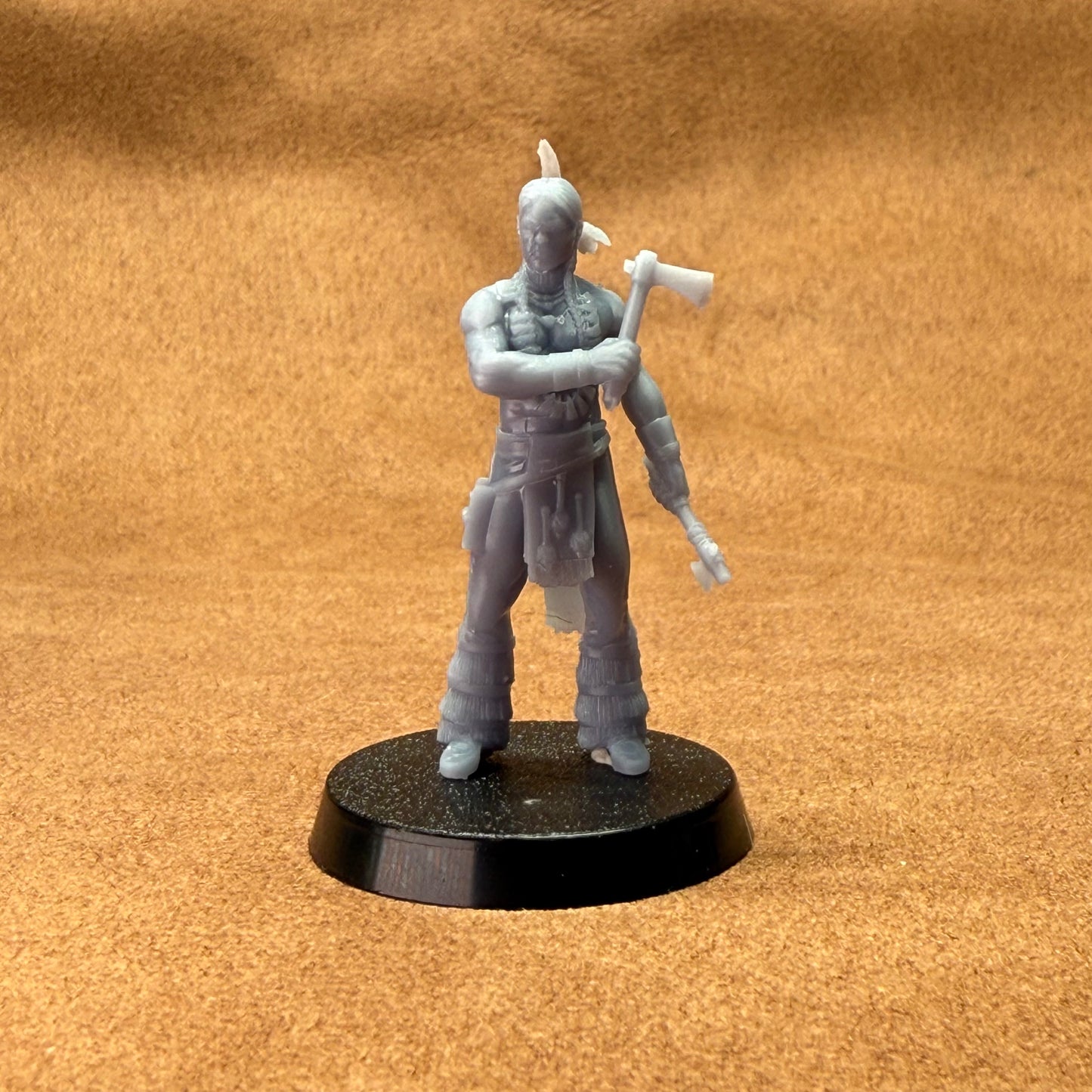 native americans 32mm scale resin miniature figure for dungeons and dragons