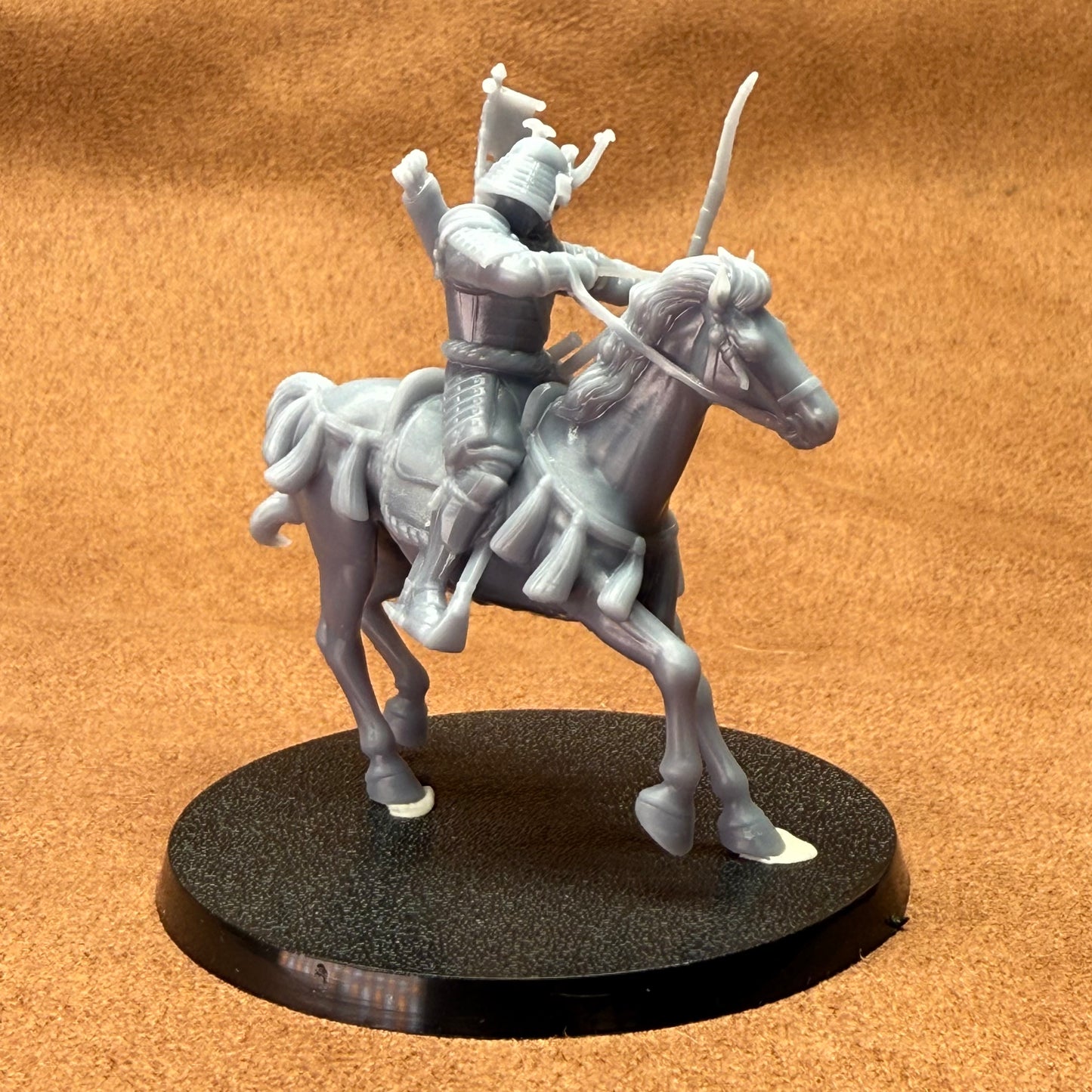 japenese samurai 32mm scale resin miniature figure for dungeons and dragons