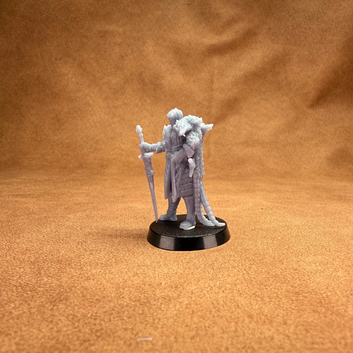 rat champion 32mm scale resin miniature figure for dungeons and dragons