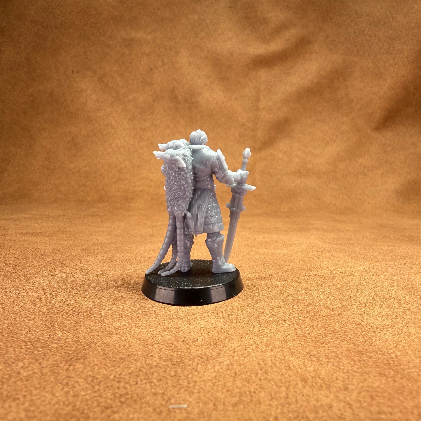 rat champion 32mm scale resin miniature figure for dungeons and dragons