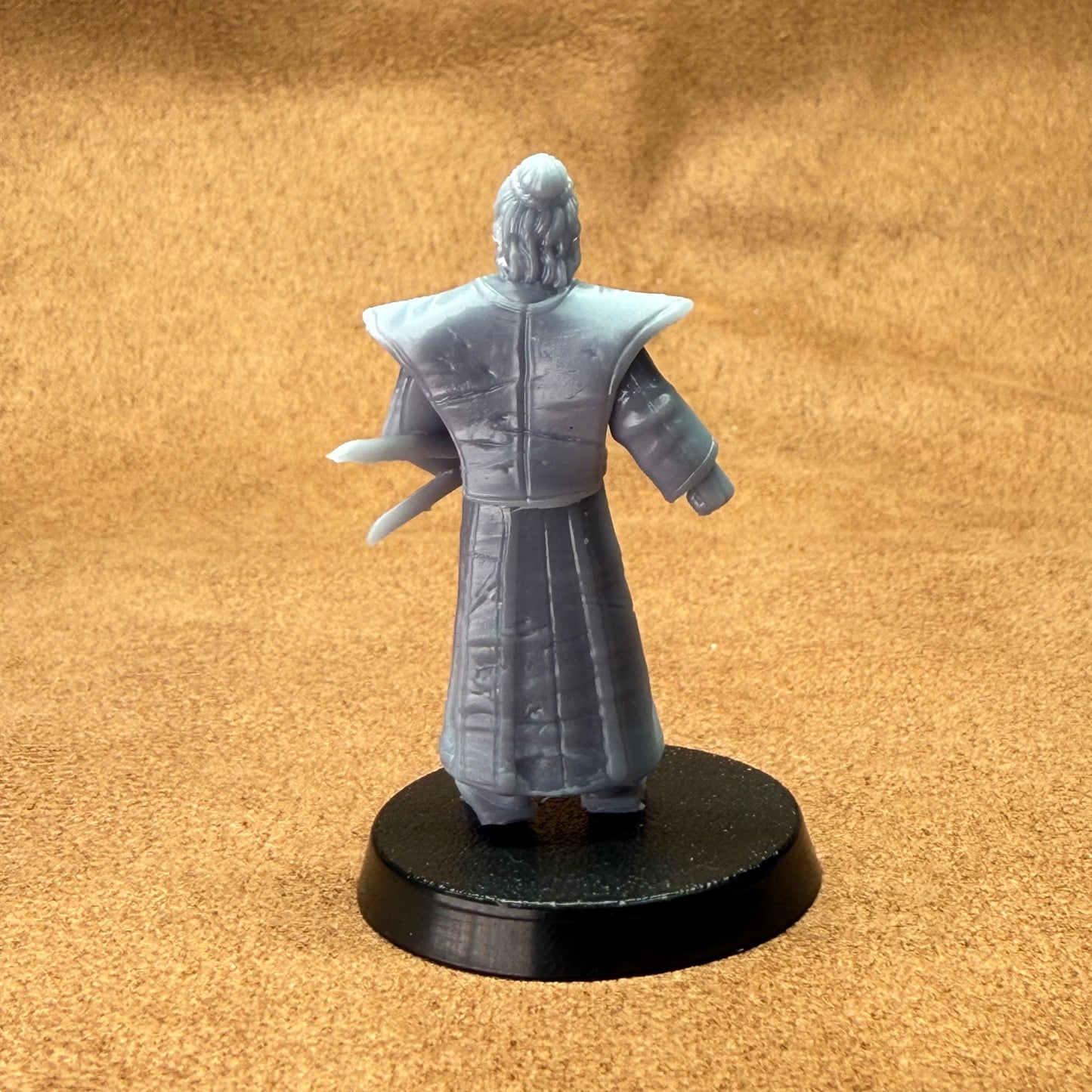 japenese samurai 32mm scale resin miniature figure for dungeons and dragons