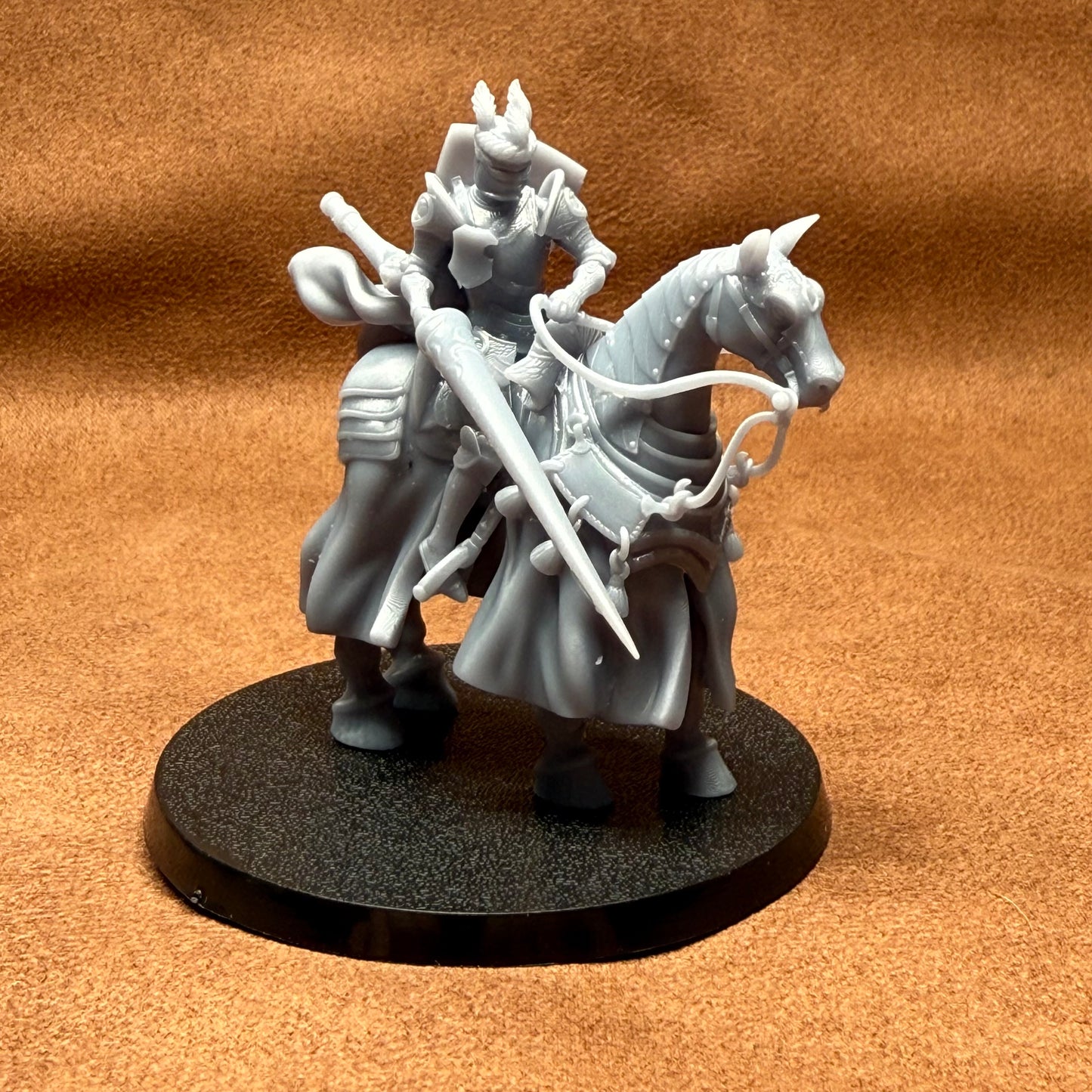 medieval knights 32mm scale resin miniature figure for dungeons and dragons