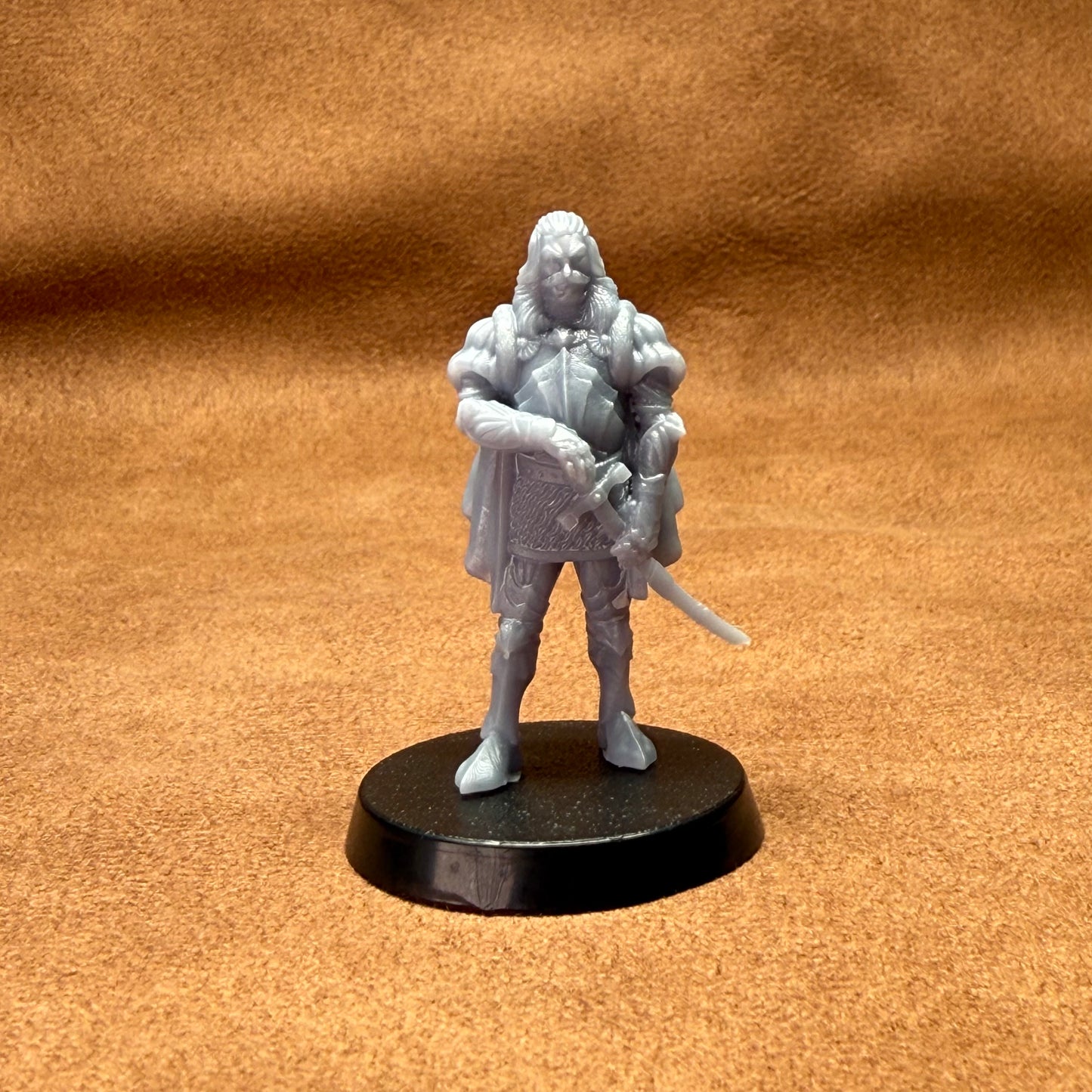 medieval knights 32mm scale resin miniature figure for dungeons and dragons