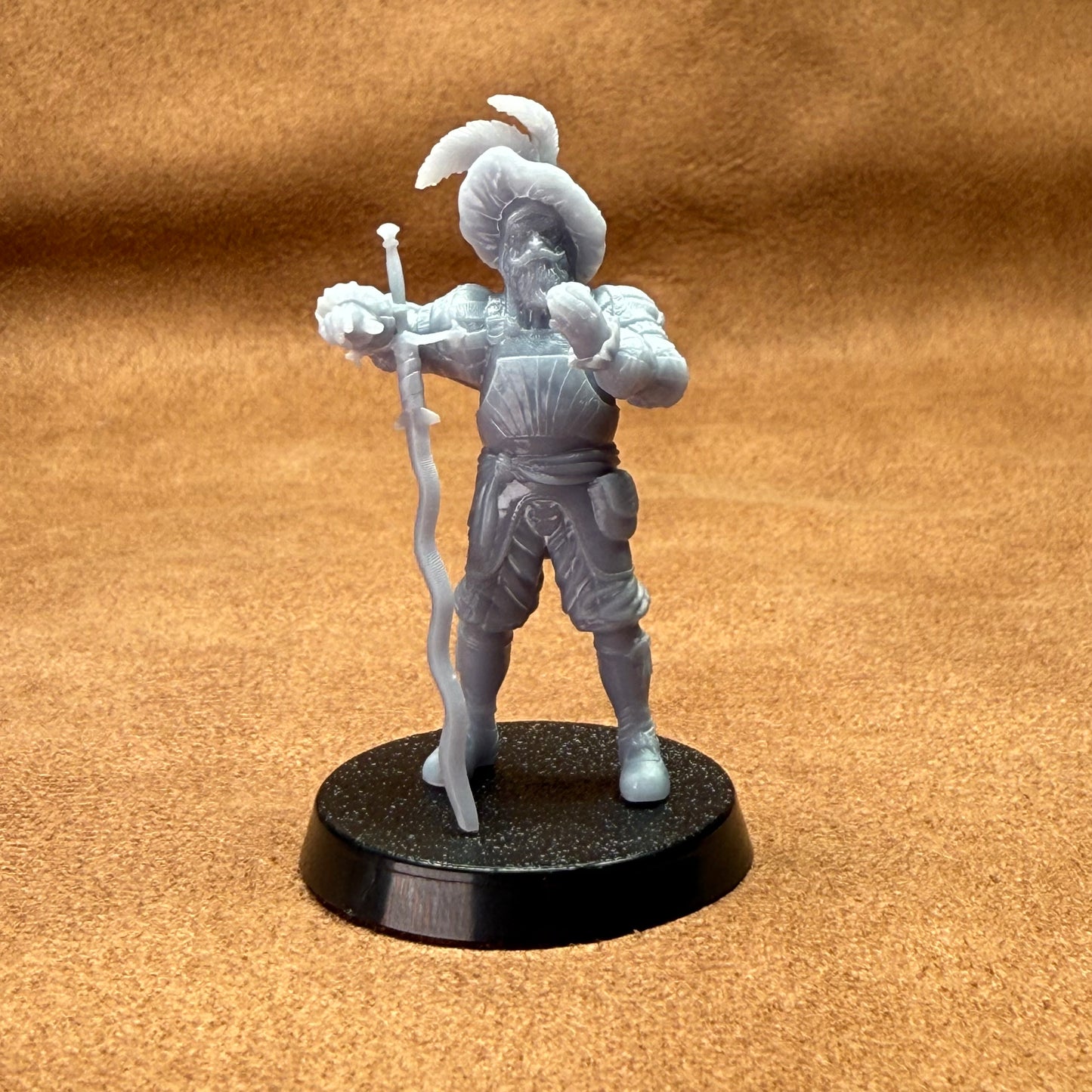 medieval knights 32mm scale resin miniature figure for dungeons and dragons