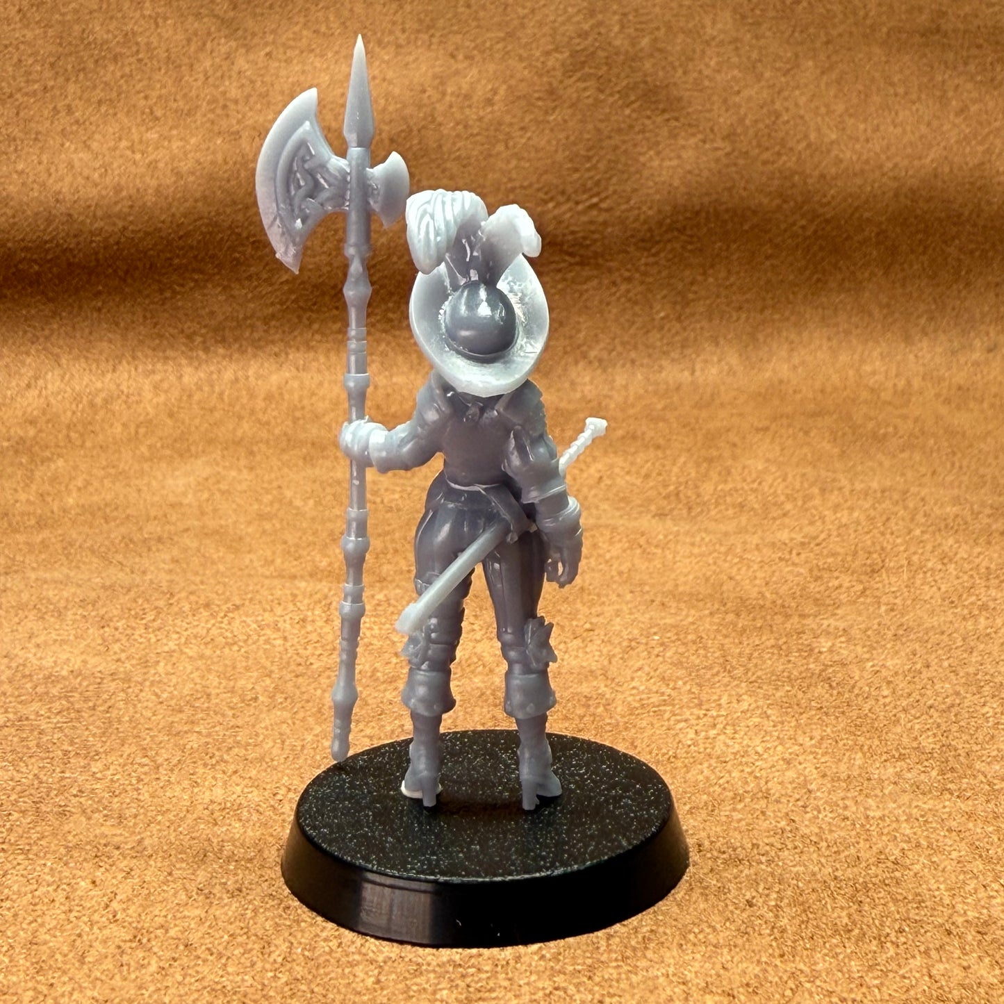medieval knights 32mm scale resin miniature figure for dungeons and dragons