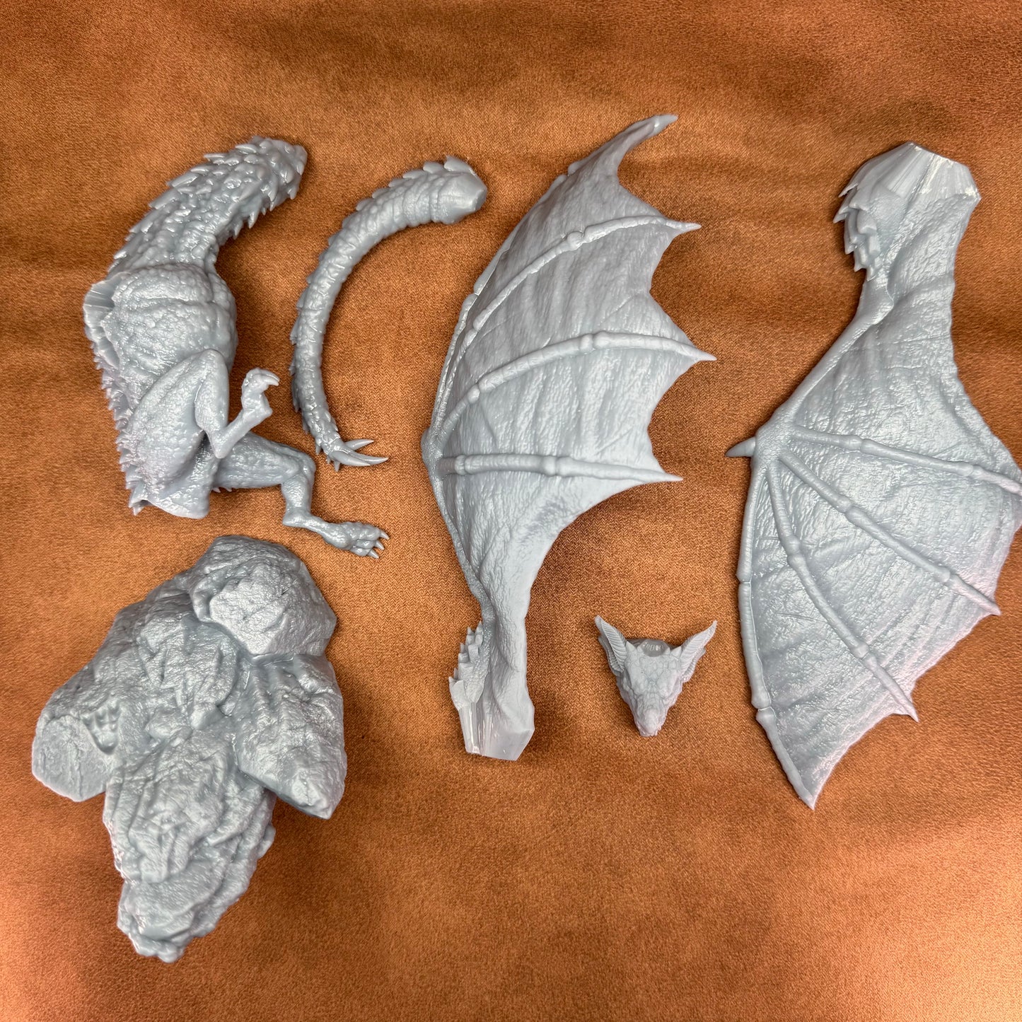 tiamet 32mm scale resin miniature figure for dungeons and dragons