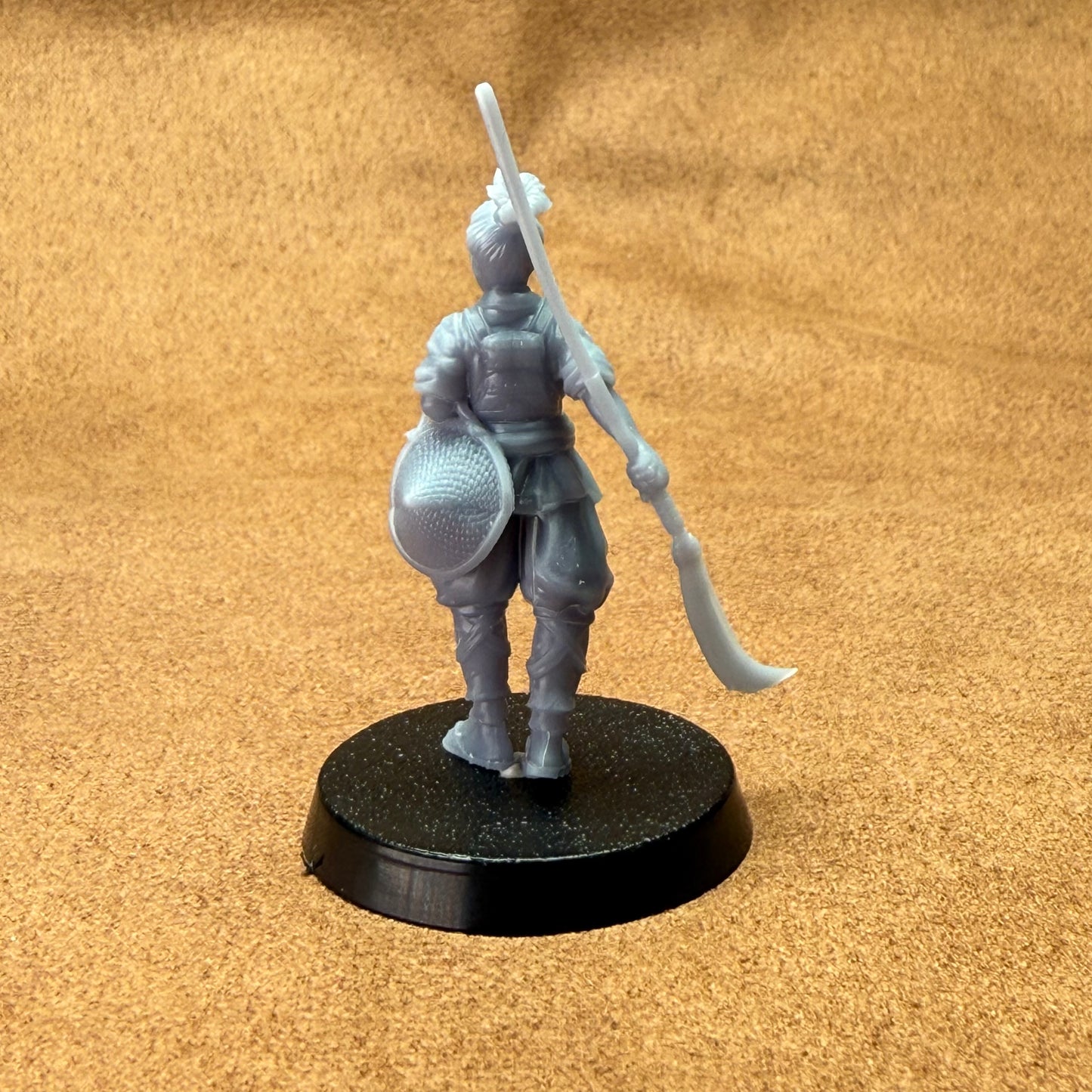 japenese samurai 32mm scale resin miniature figure for dungeons and dragons