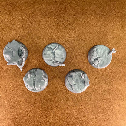 space bear marine 40mm bases in 32mm scale resin miniature figure models