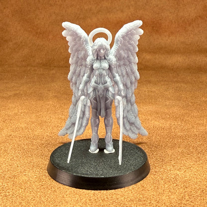 angels 32mm scale resin miniature figure for dungeons and dragons 