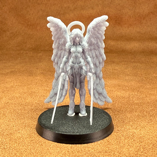angels 32mm scale resin miniature figure for dungeons and dragons 