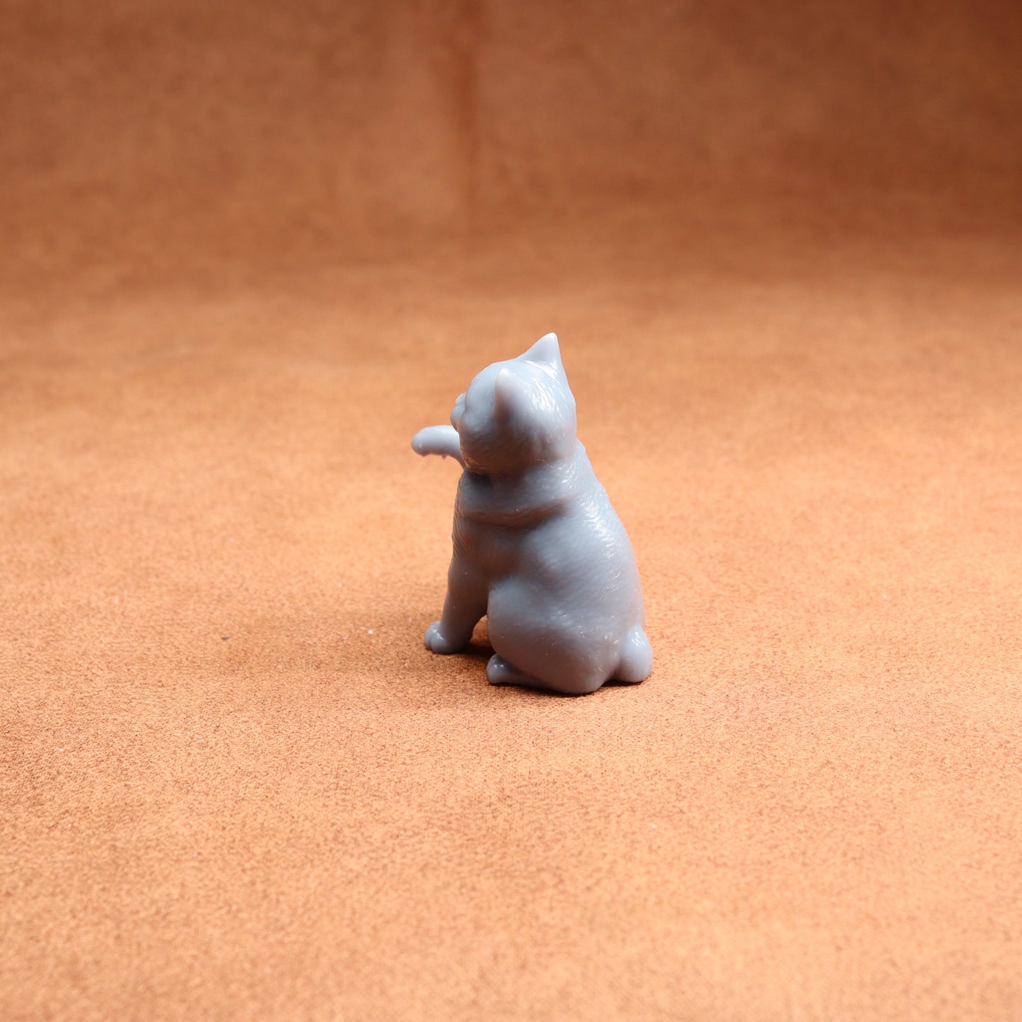 British Shorthair Cats - 75mm Resin Cat Miniature