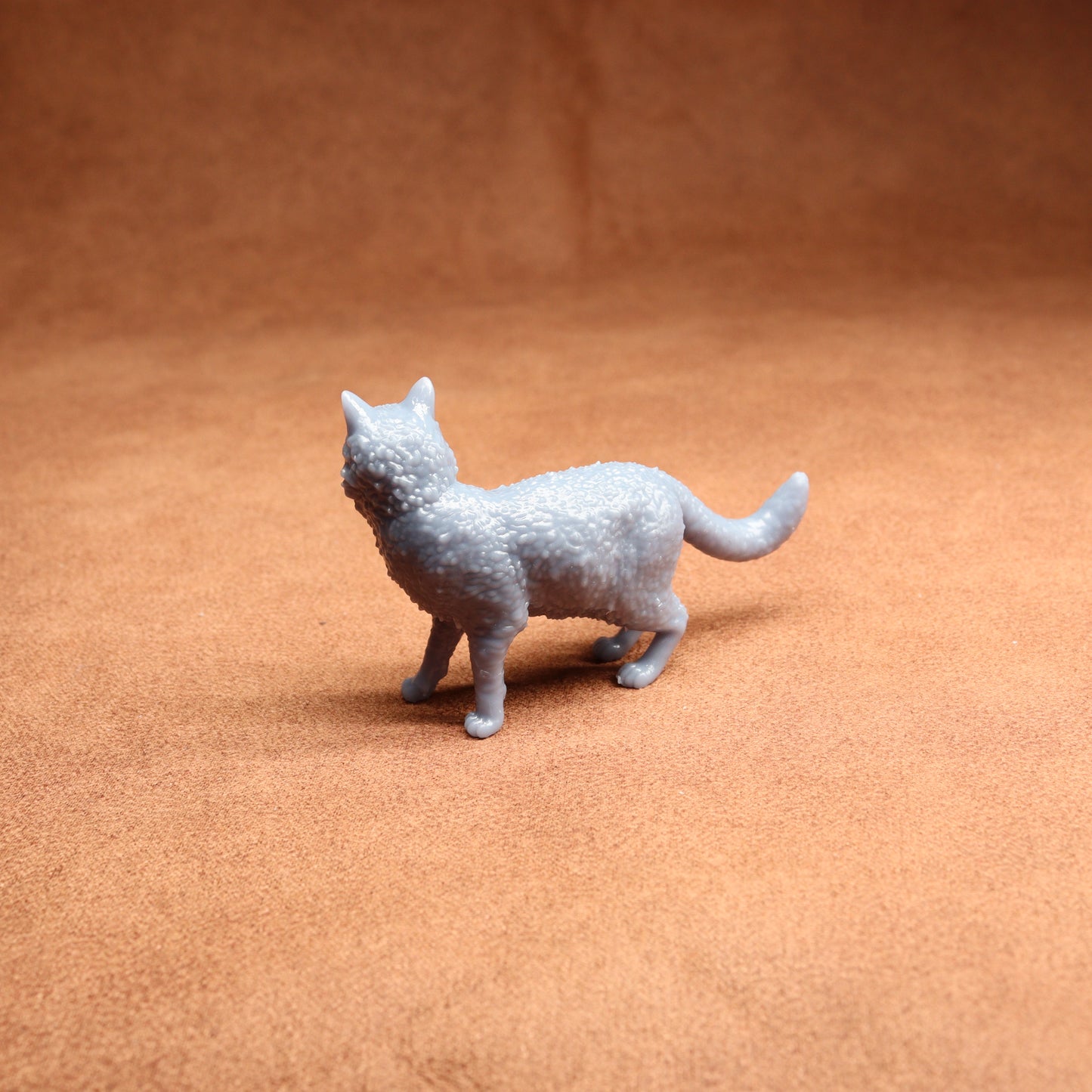 LaPerm Cats - 75mm Resin Cat Miniature