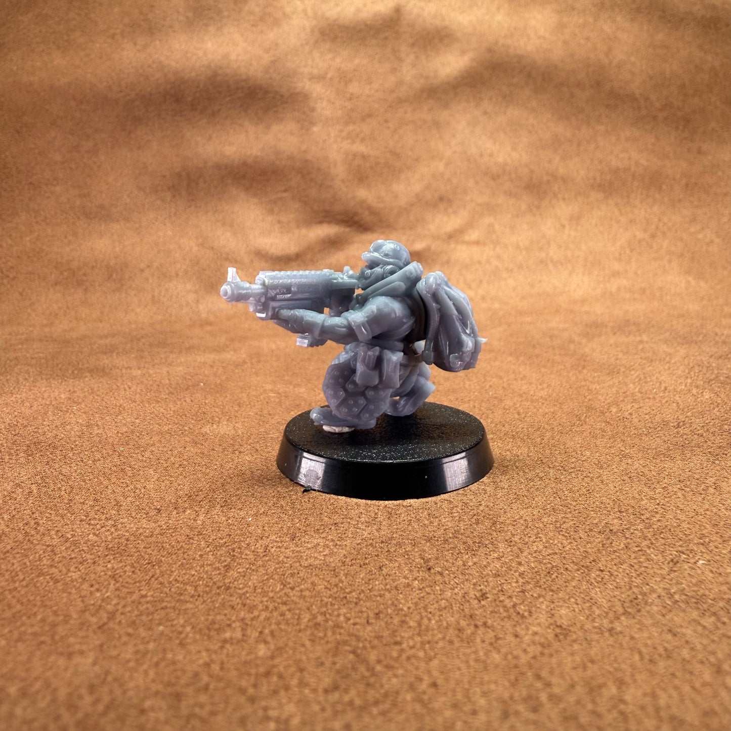 Space Dwarf roughnecks 32mm scale miniature model mining picks soldiers votann troopers
