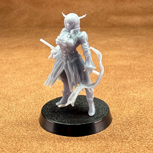 Pirate 32mm scale resin miniature figure for dungeons and dragons 